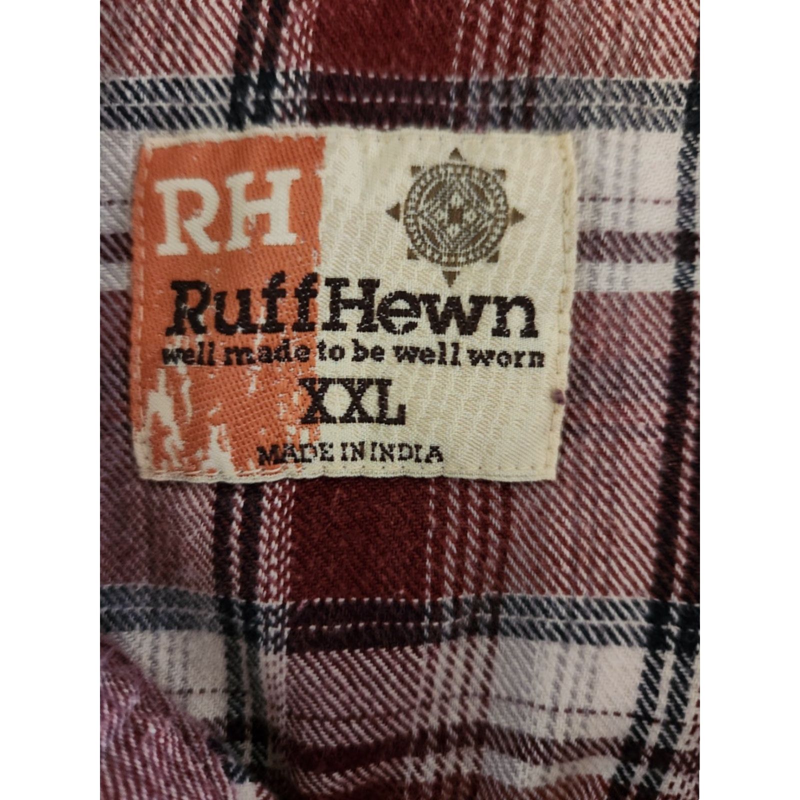 Vintage Ruff Hewn Men’s Pearl Snap Long Sleeve Plaid Shirt Cotton Red XXL Shirt Casual Street Western, 90s, Cowboy, Grunge, Southwestern Mens Size US XXL / EU 58 / 5 - 6 Thumbnail