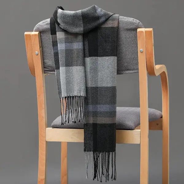 Japanese Brand Color Women Thick Shawl Scarf Winter Size ONE SIZE - 1 Thumbnail