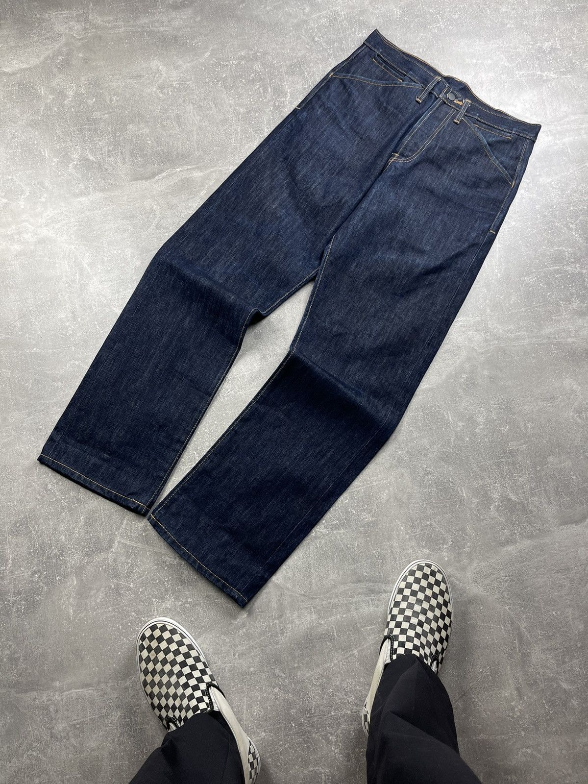 Naval Clothing Factory × Vintage Naval Clothing Factory Vintage USA Selvedge Japanese Jeans Size US 32 / EU 48 - 8 Thumbnail