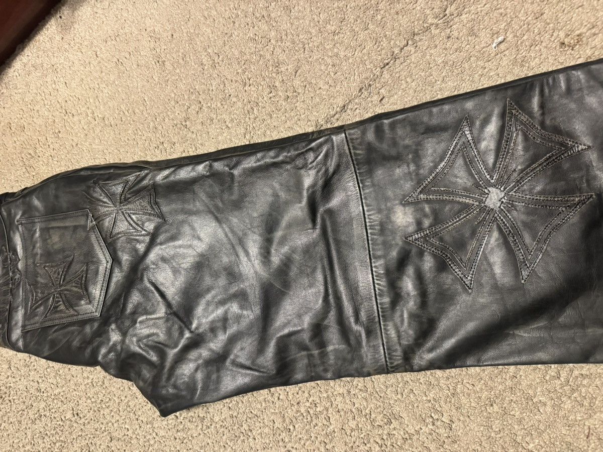 Other Vale Forever Leather Croxxxx Denim Size US 36 / EU 52 - 6 Thumbnail