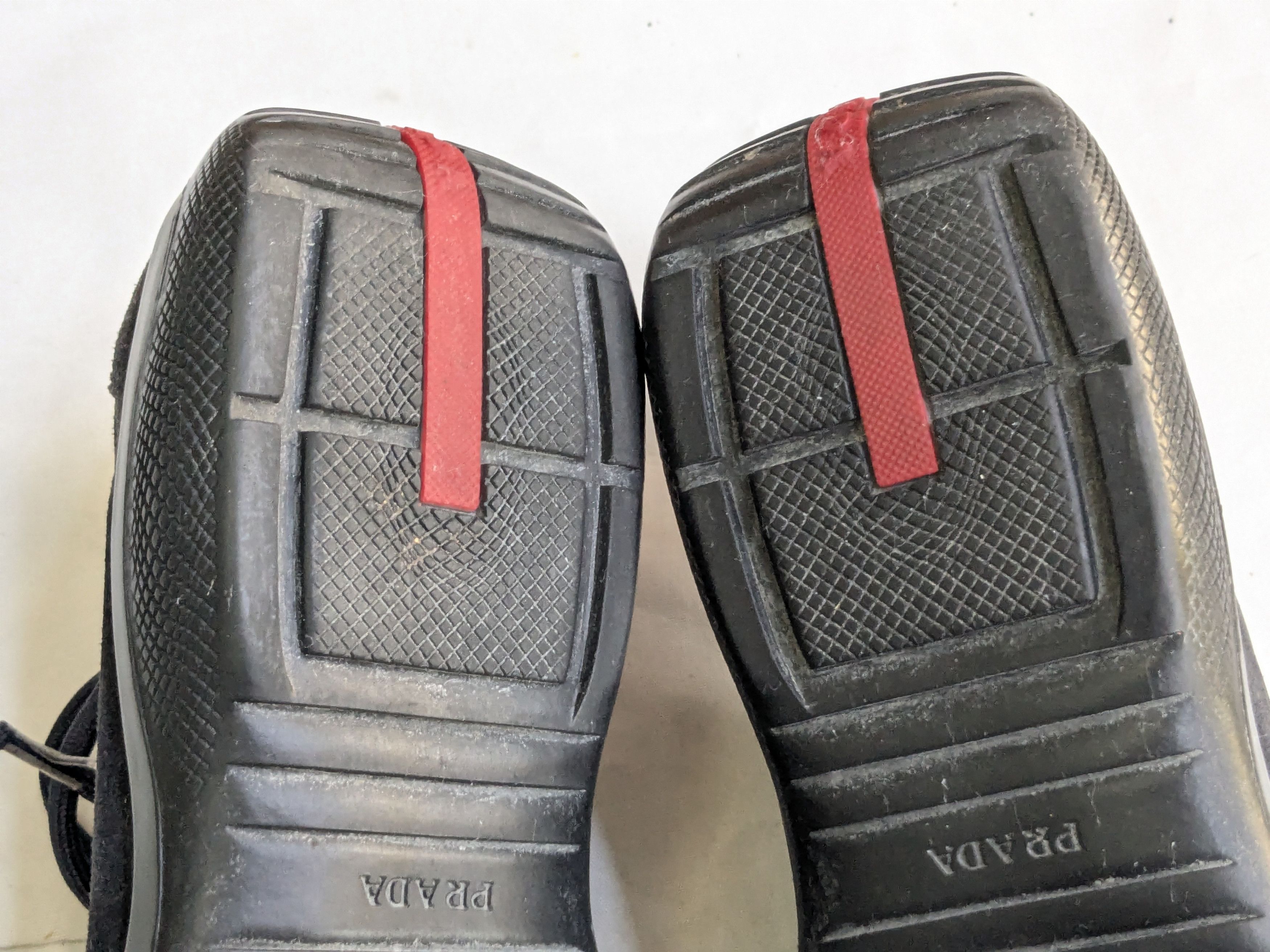 Prada Prada America's Cup Sneakers Navy Blue 9.5 Low suede Size US 9.5 / EU 42-43 - 14 Thumbnail