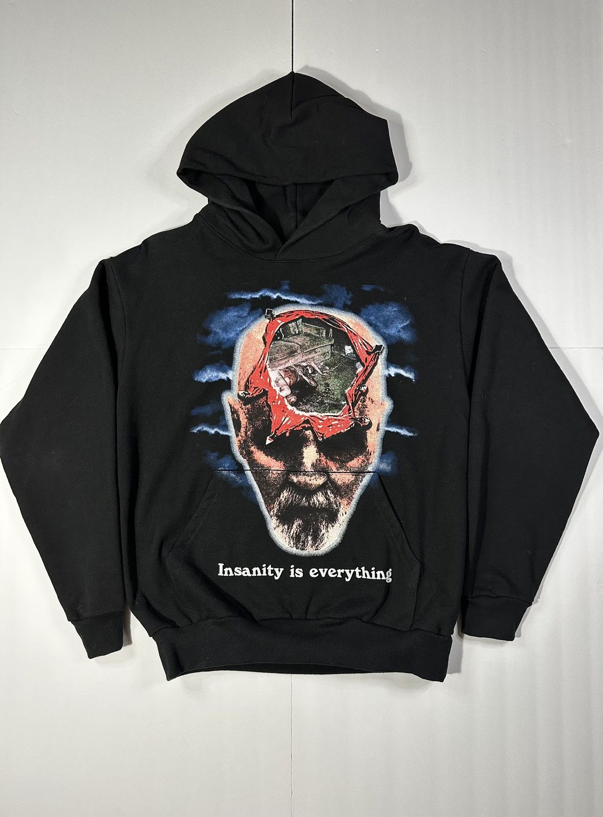 Superficial Rinestone Dead End Hoodie sale sz L