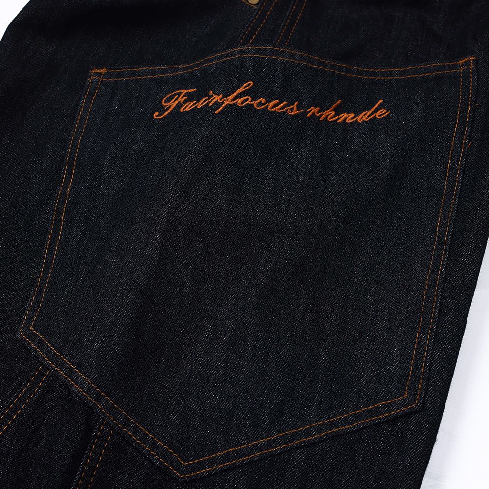 Japanese Brand × Jean Men's street plaid pocket loose cargo denim shorts y2k Size US 32 / EU 48 - 5 Thumbnail
