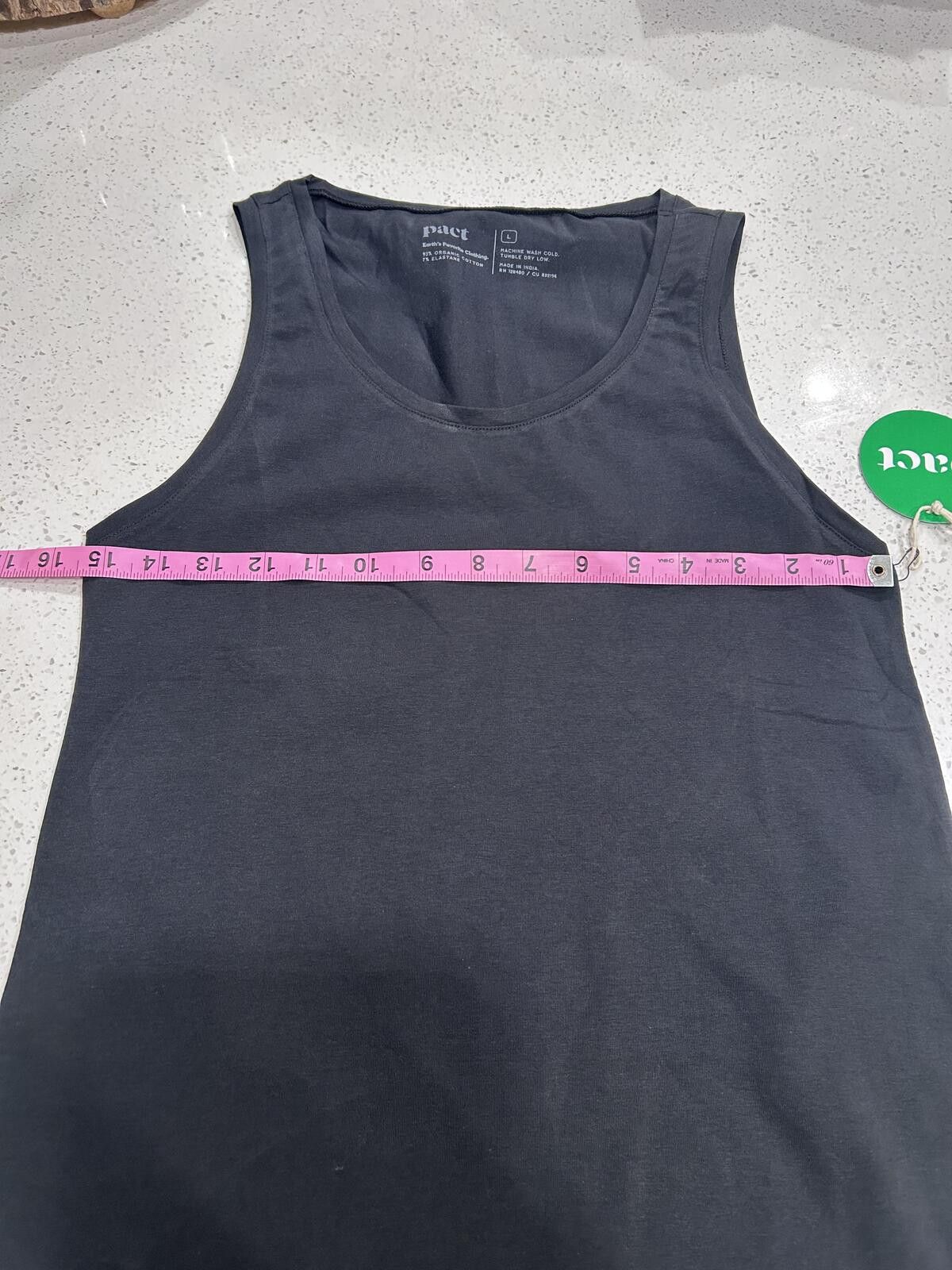 Patagonia Pact Organic Cotton Black Round Neck Tank Top NWT Size Large Size L / US 10 / IT 46 - 8 Thumbnail