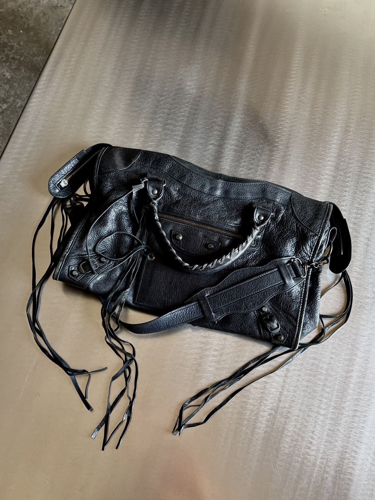Balenciaga Balenciaga - 2000’s - Classic Motorcycle City - Lambskin Bag Size ONE SIZE - 22 Thumbnail