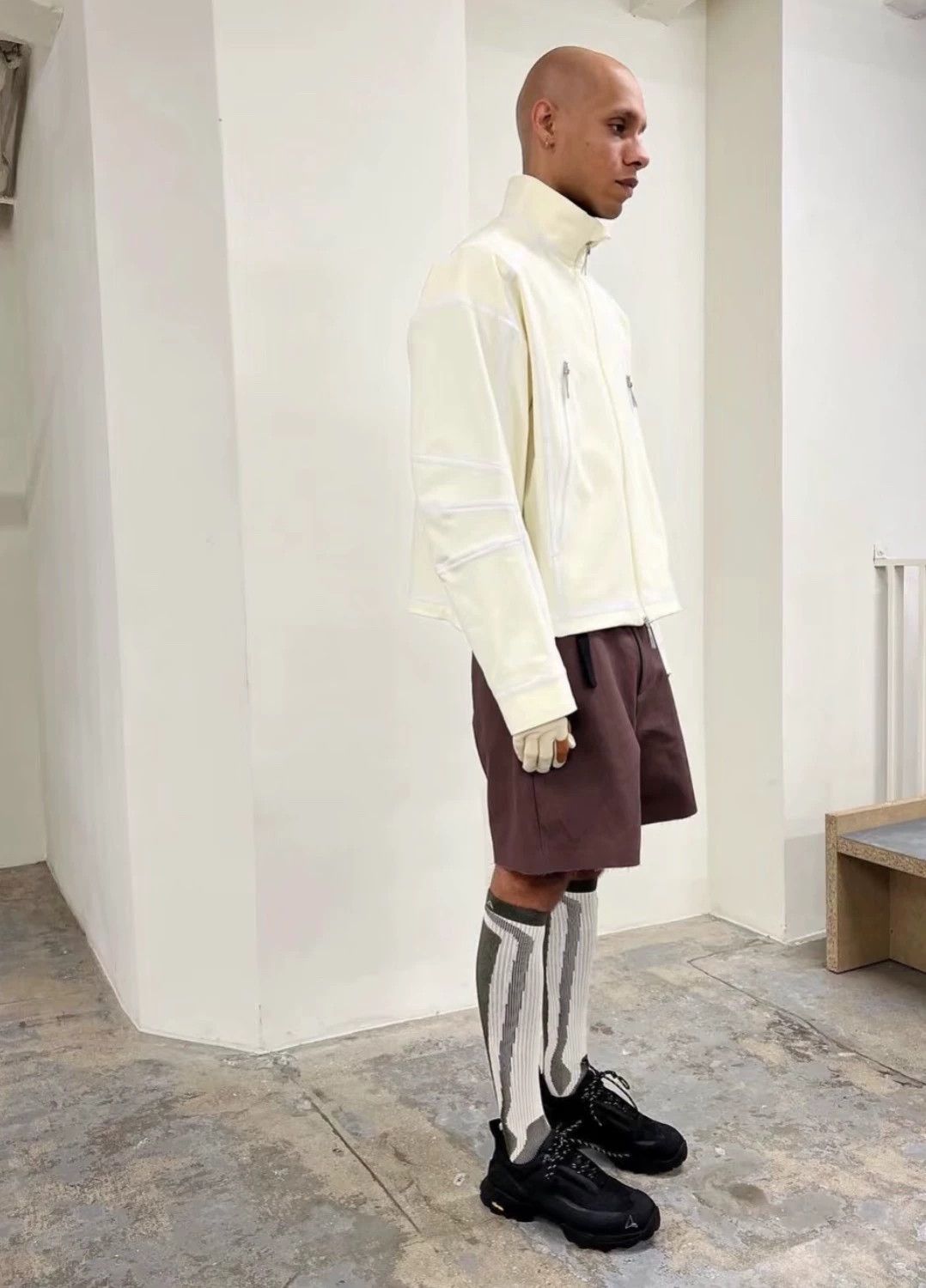 ROA Roa 23 Softshell Jacket Reflective Taped Cream/Off-White XL Size US XL / EU 56 / 4 - 7 Thumbnail