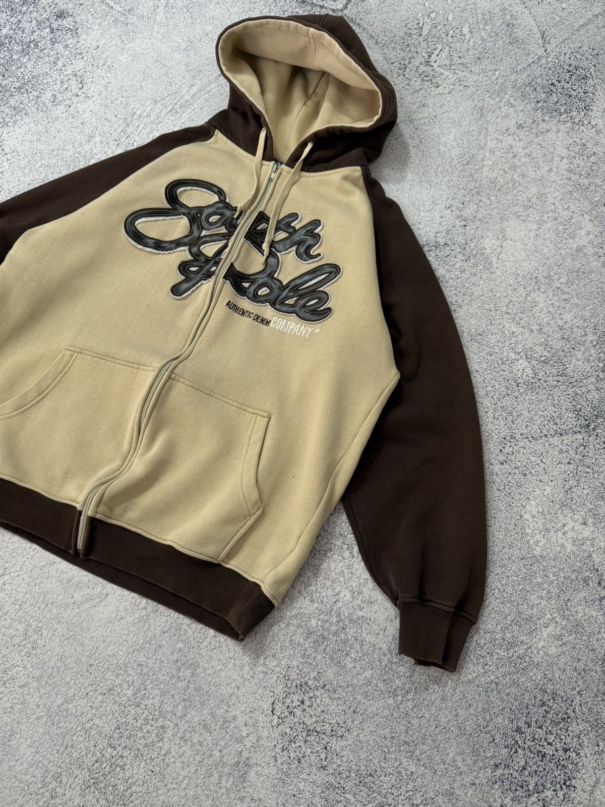 Southpole CRAZY Y2K Baggy Southpole Grunge Style Zip-Up Hoodie Size US L / EU 52-54 / 3 - 4 Thumbnail
