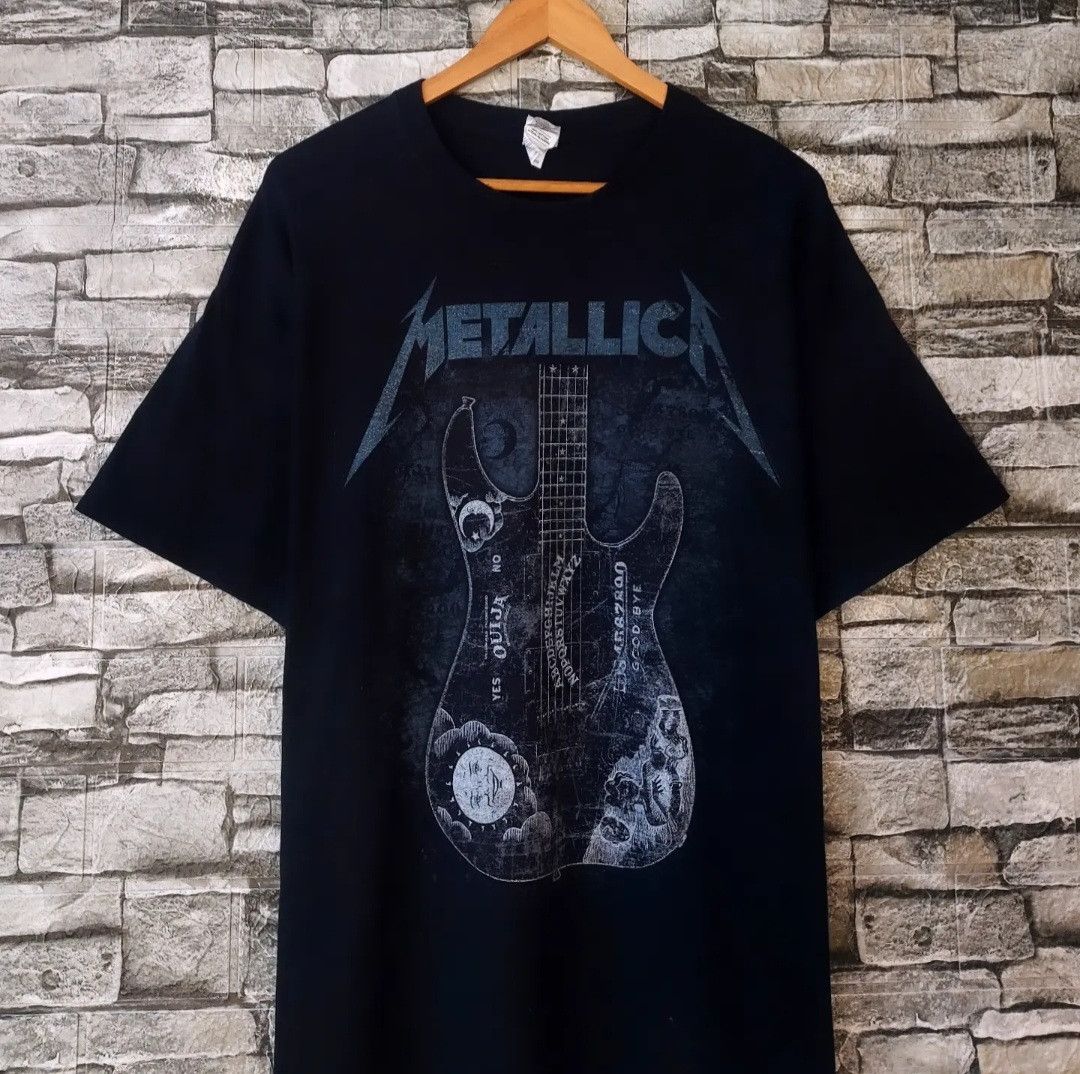 Band Tees Metallica Hammet Ouija Guitar Tshirt Size US XL / EU 56 / 4 - 2 Thumbnail
