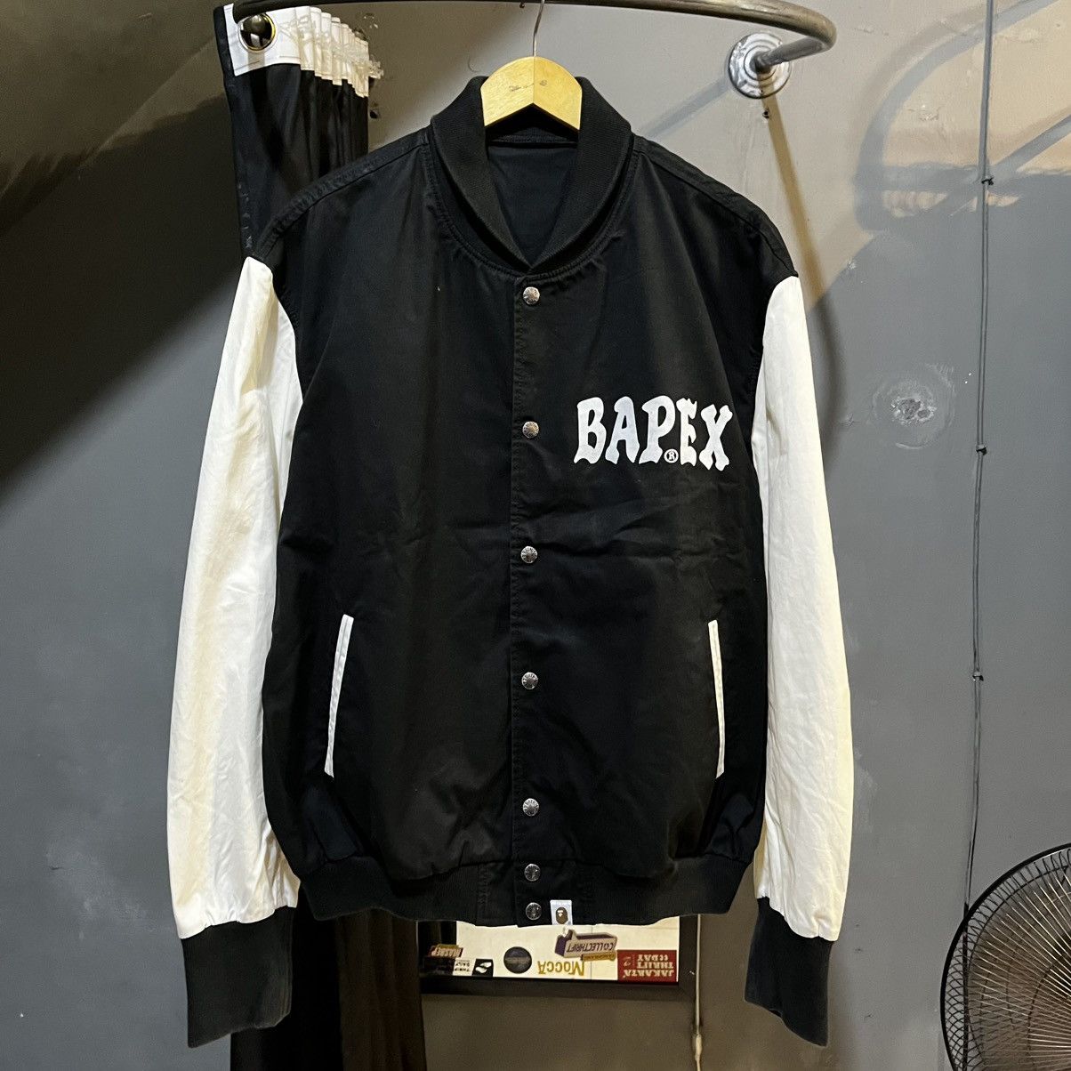 Bape Bapex varsity bomber jacket Size US XL / EU 56 / 4 - 1 Thumbnail