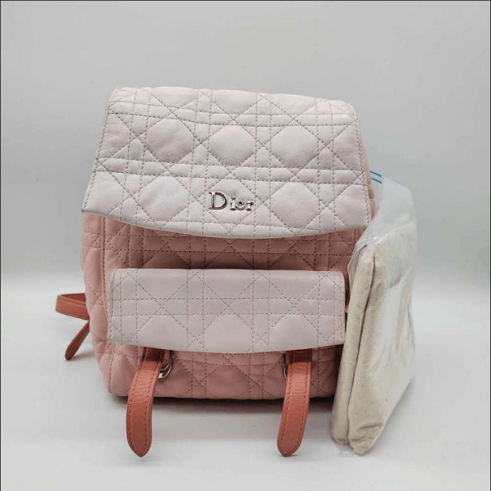 Dior Dior leather backpack Size ONE SIZE - 1 Thumbnail