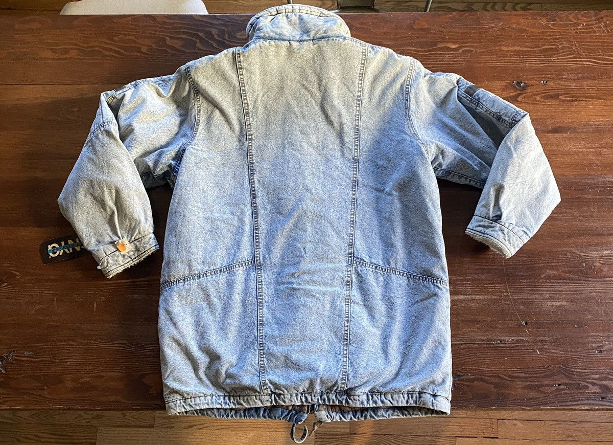 Vintage Vintage NWT 80’s Women’s Sherpa Collar Carpet Line Jean Coat Size L / US 10 / IT 46 - 17 Thumbnail