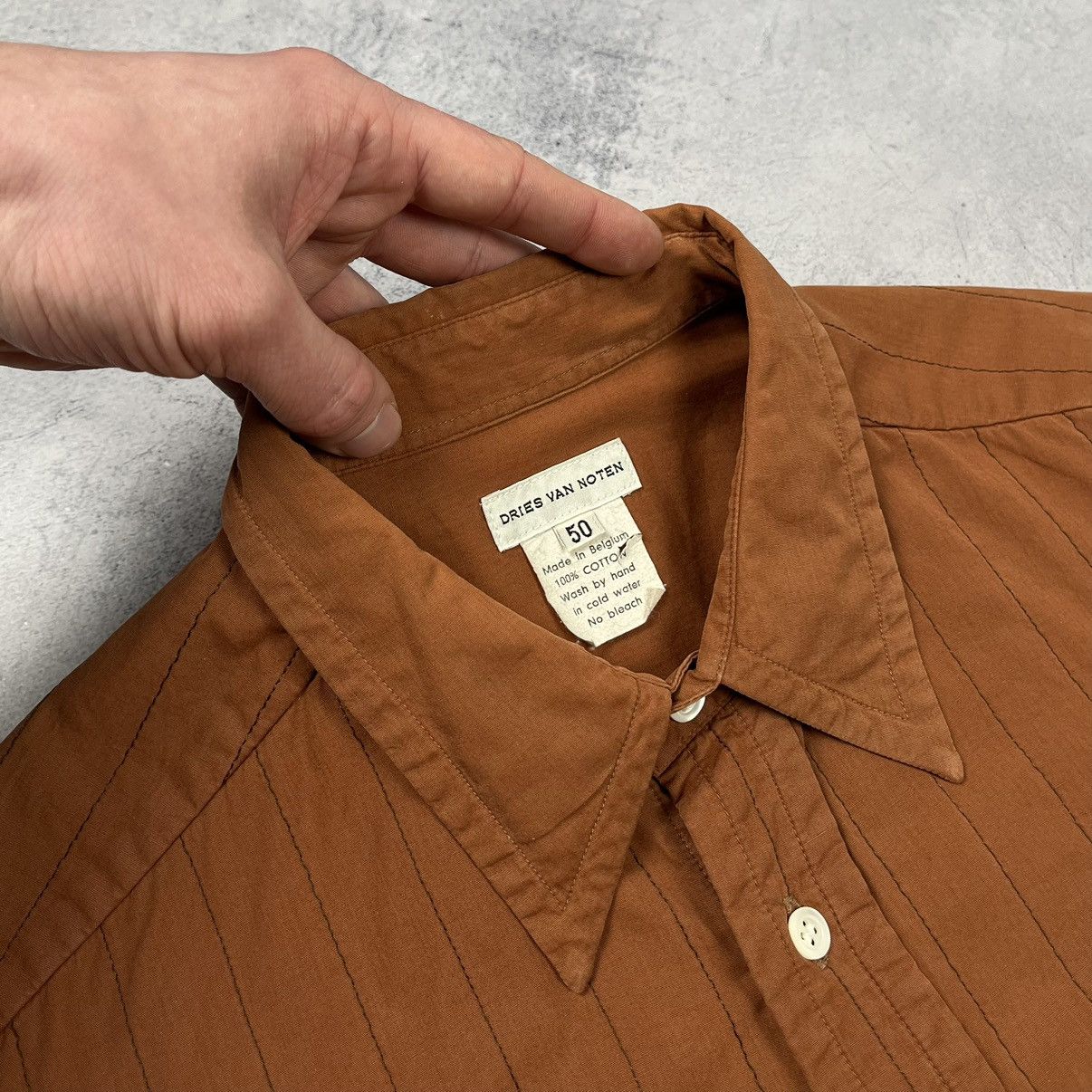 Dries Van Noten Vintage Dries Van Noten rare shirt 90’s Size US M / EU 48-50 / 2 - 4 Thumbnail