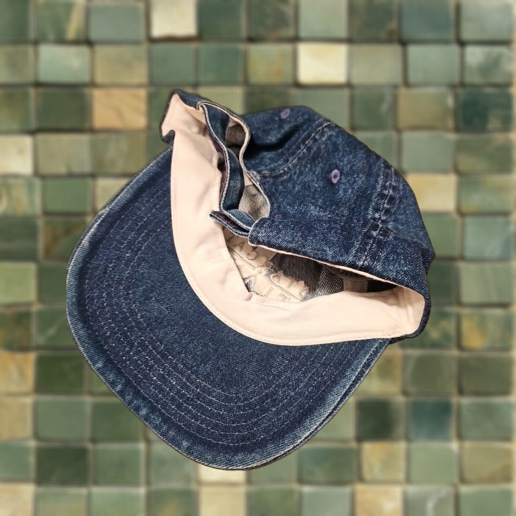 Vintage VINTAGE Stargate Atlantis Promotional 90s DAD HAT Denim Baseball Cap Men One Size Blue Canvas 90s Stargate SG-1 Mens Hats Size ONE SIZE - 1 Thumbnail