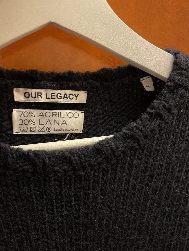 Our Legacy our legacy size 46 Thick knitted sweater 2502-Nextarrow Size US S / EU 44-46 / 1 - 3 Thumbnail