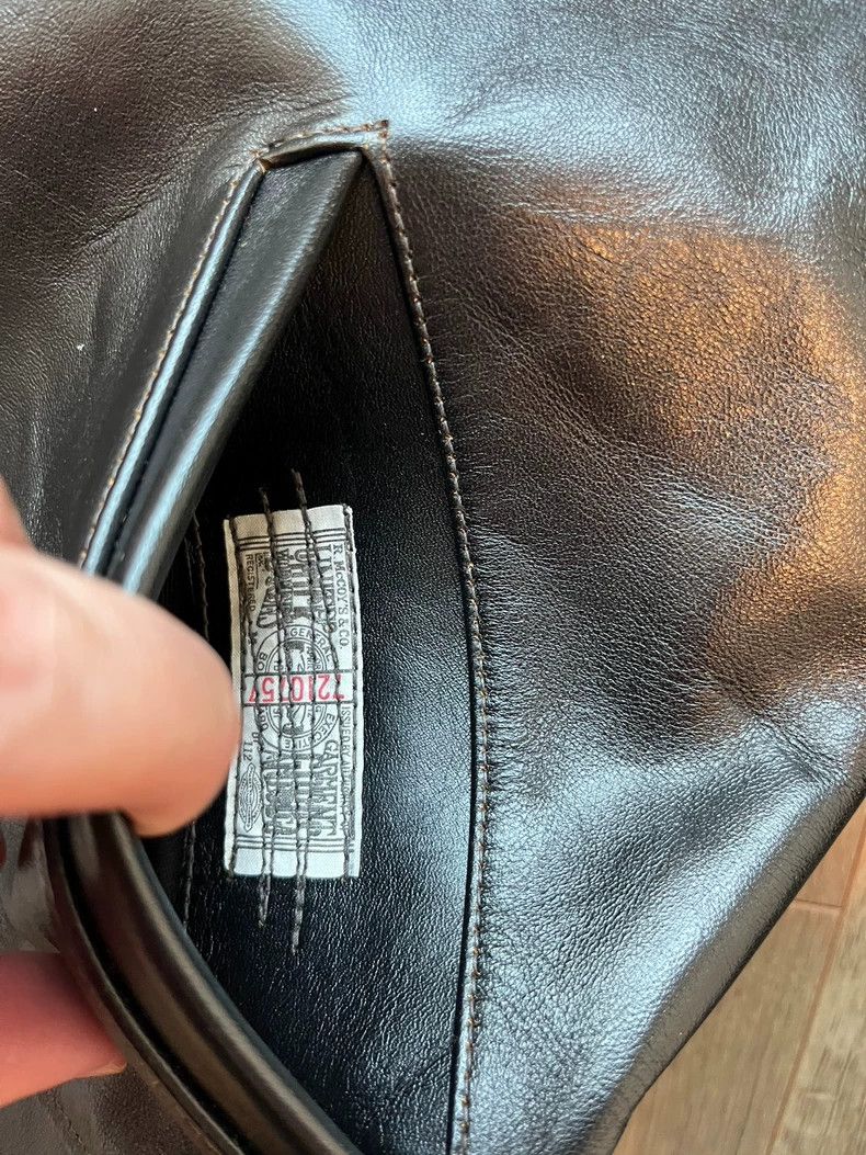 The Real McCoy's The Real McCoy'sClassic leather jacket of model 30s 2504-Ne Size US L / EU 52-54 / 3 - 4 Thumbnail