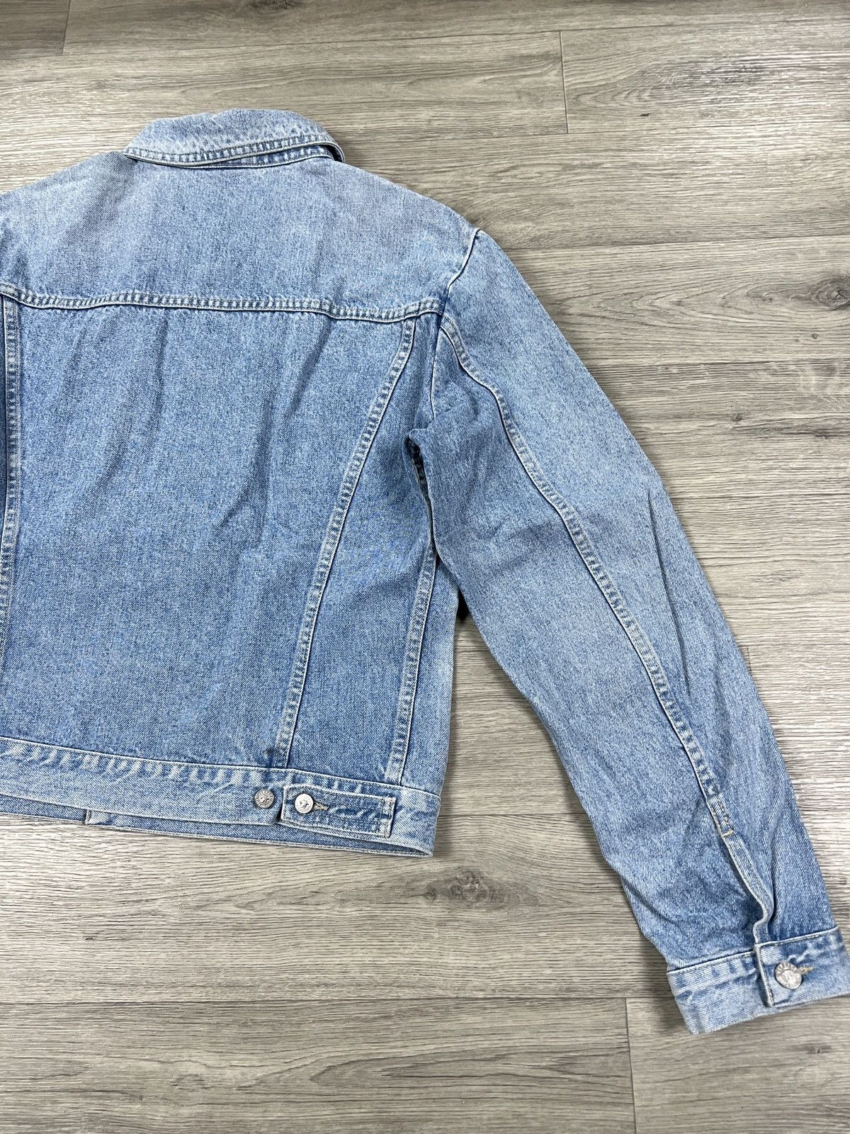 Versace Jeans Couture Versace Jeans Couture Blue Denim Button Front Jacket L Size US L / EU 52-54 / 3 - 11 Thumbnail