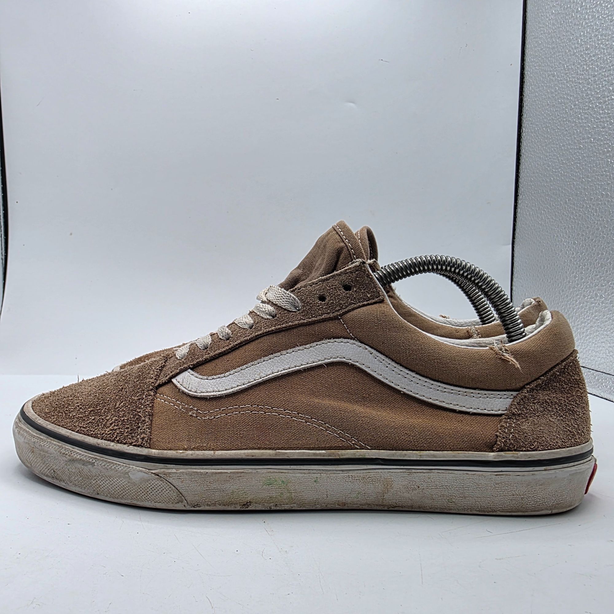 Vans Vans Old Skool Mens Size 9.5 Brown Skate Shoes Casual Walkin Size US 9.5 / EU 42-43 - 13 Thumbnail