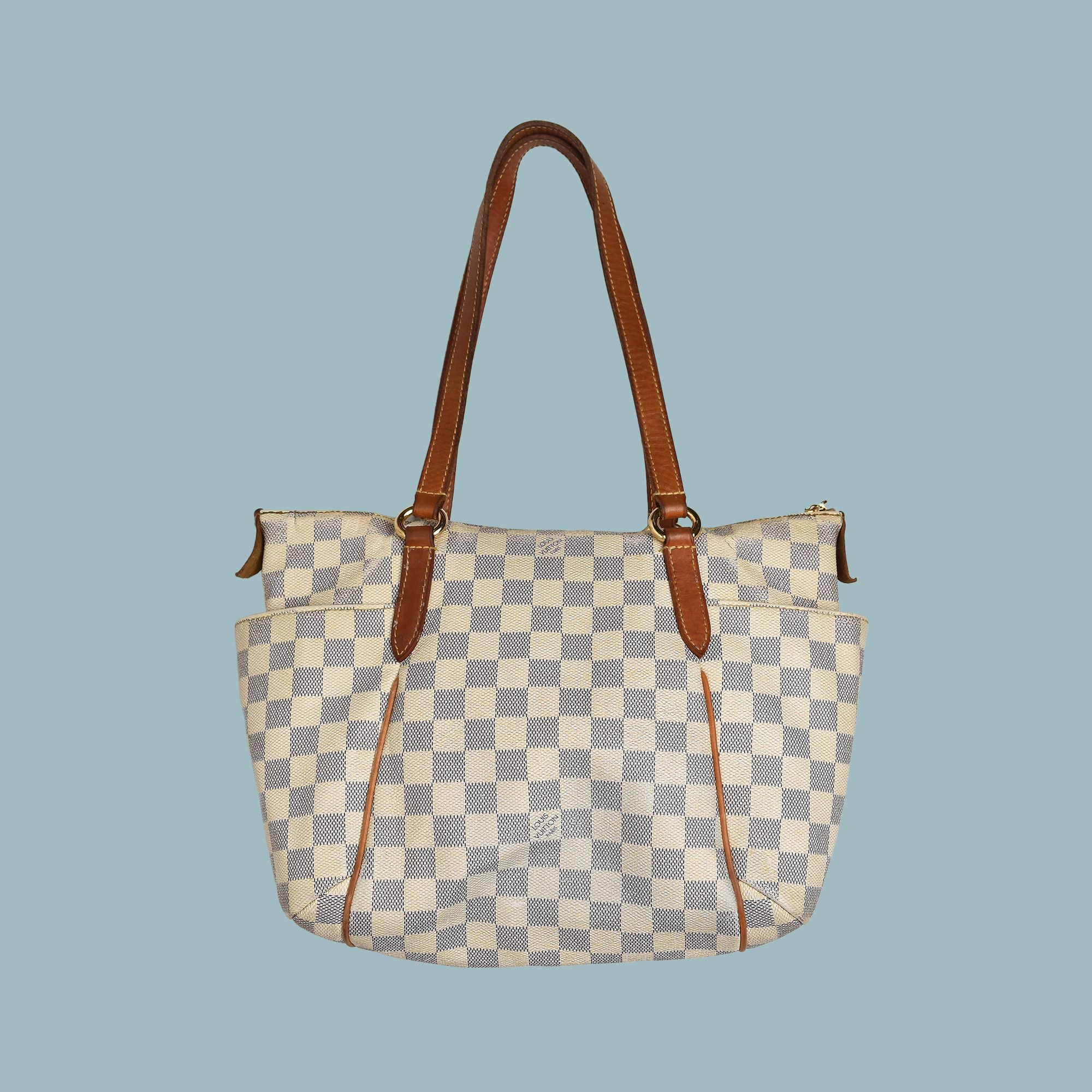 Louis Vuitton LOUIS VUITTON – Totally MM Bag Damier Azur Canvas Tote Size ONE SIZE - 1 Thumbnail