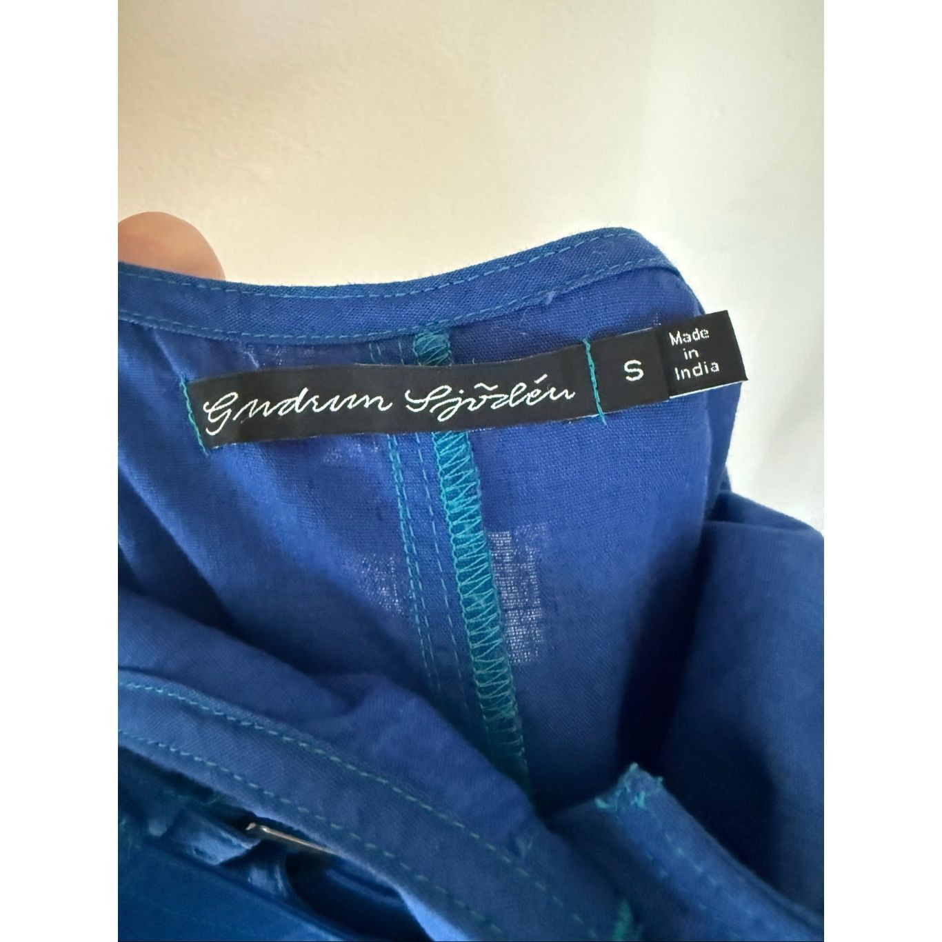 Guru Gudrun Sjödén Balalaika sleeveless button-front midi jumper Size S / US 4 / IT 40 - 5 Thumbnail