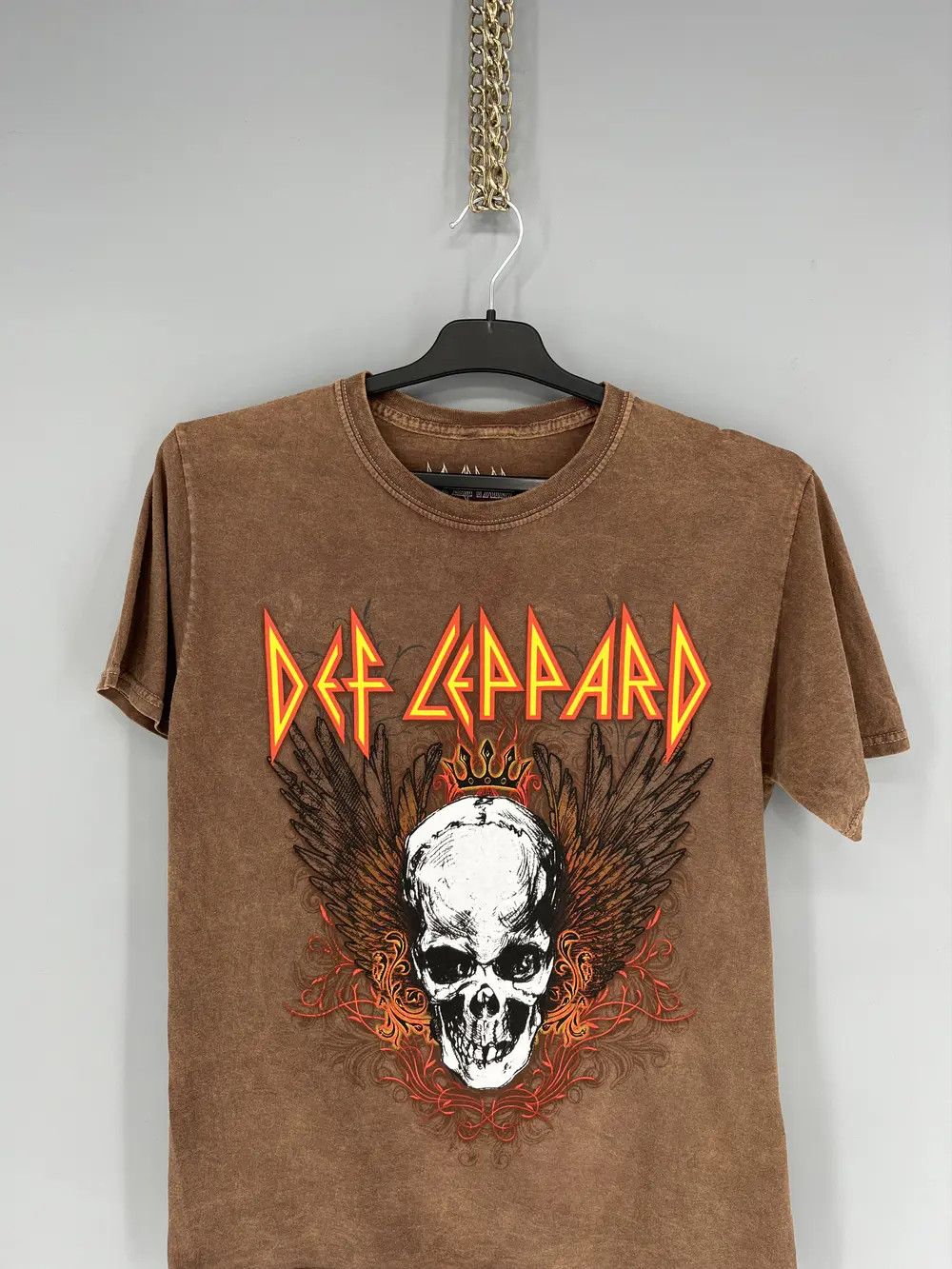 Band Tees Vintage Y2K Def Leppard Band Tee Size S Faded Double Sided Size US S / EU 44-46 / 1 - 6 Thumbnail