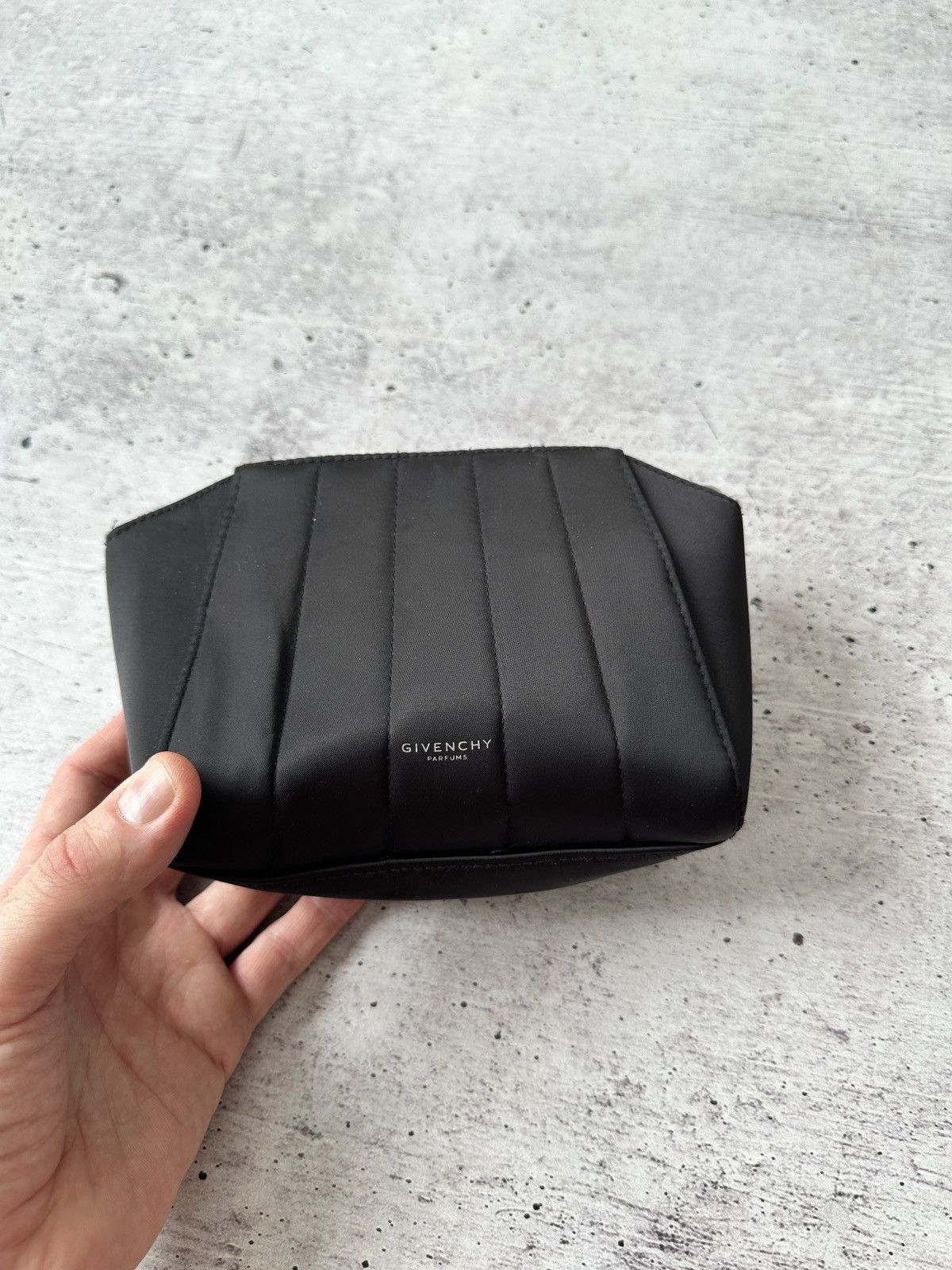 Givenchy GIVENCHY PARFUMS Iconic Black Makeup Bag Pouch Travel Case Size ONE SIZE - 1 Thumbnail