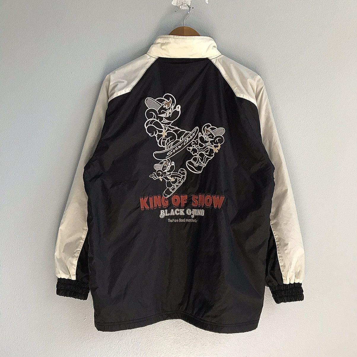Hockey Skateboards Windproof warmer slicker jacket ski black gang Size US M / EU 48-50 / 2 - 1 Thumbnail