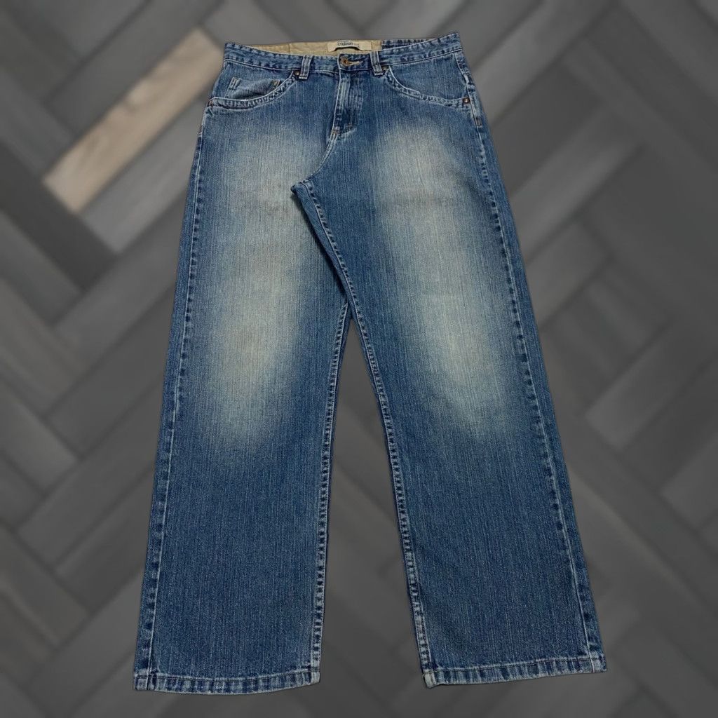 Wrangler Wrangler Jeans Co Straight Jeans Blue Denim Men 32 Inseam 30 Regular Rise Mid 10-12 Shirt? Size US 32 / EU 48 - 1 Thumbnail