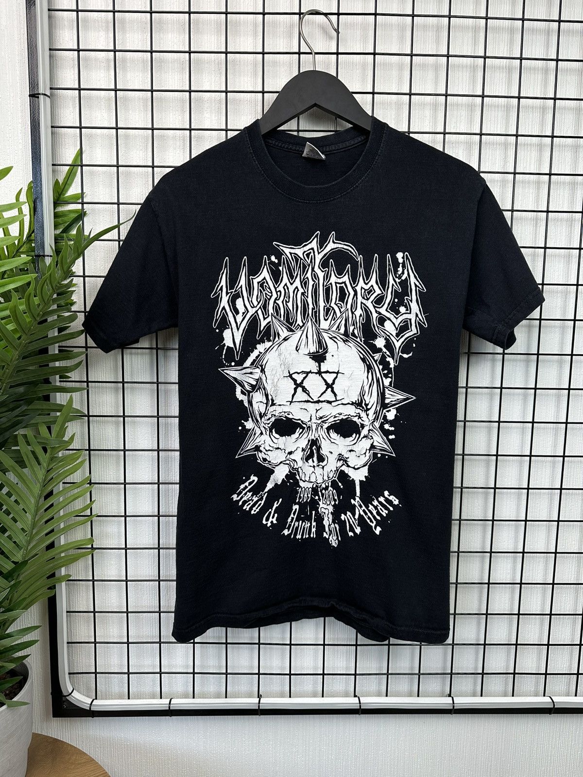 Band Tees × Vintage Vomitory band 1989-2009 anniversary tour Tshirt Men M Black Size US M / EU 48-50 / 2 - 1 Thumbnail