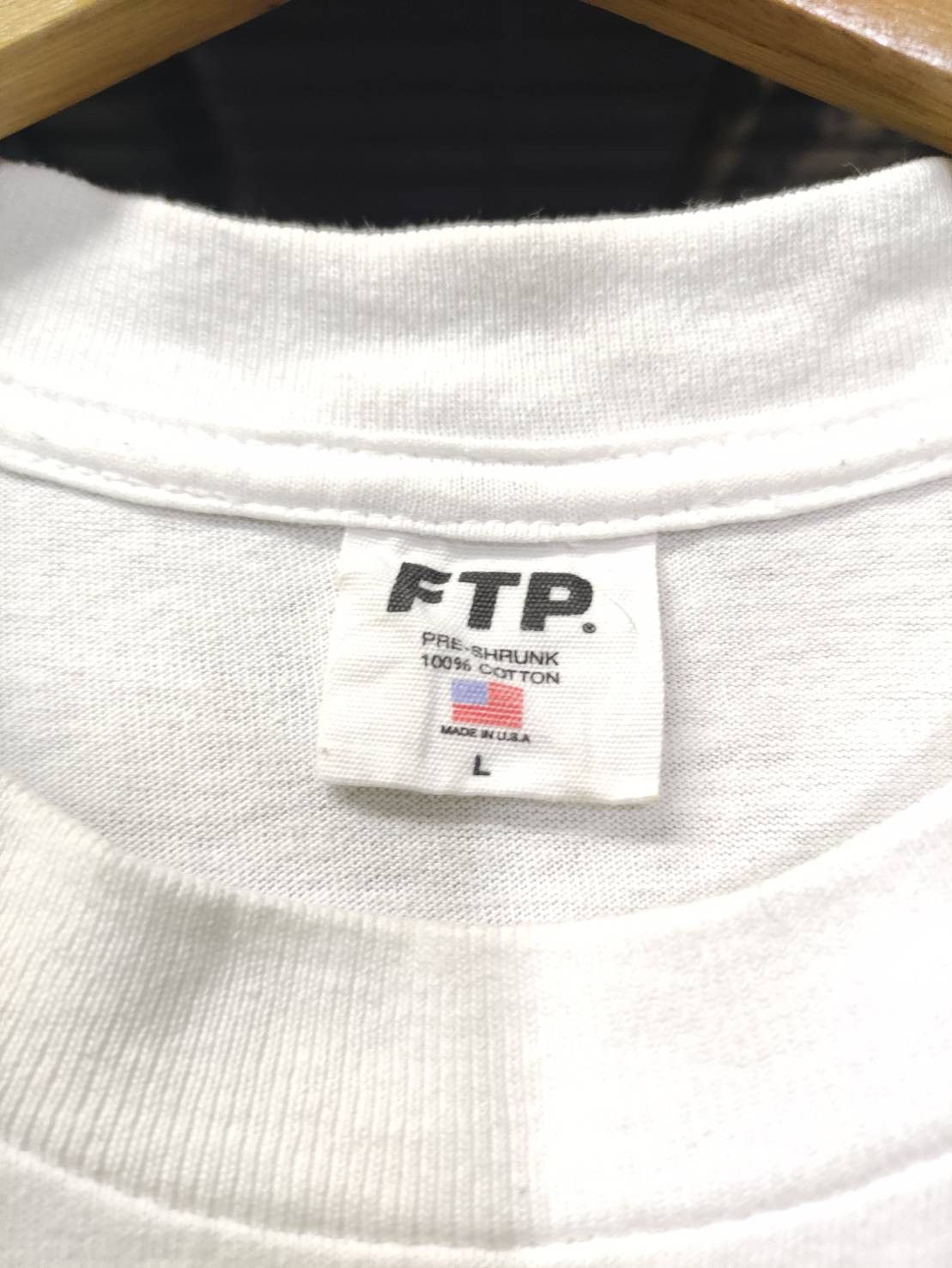 Fuck The Population × G59 Records FTP " Skull " Parody AFI Band T-Shirt Size US L / EU 52-54 / 3 - 5 Thumbnail