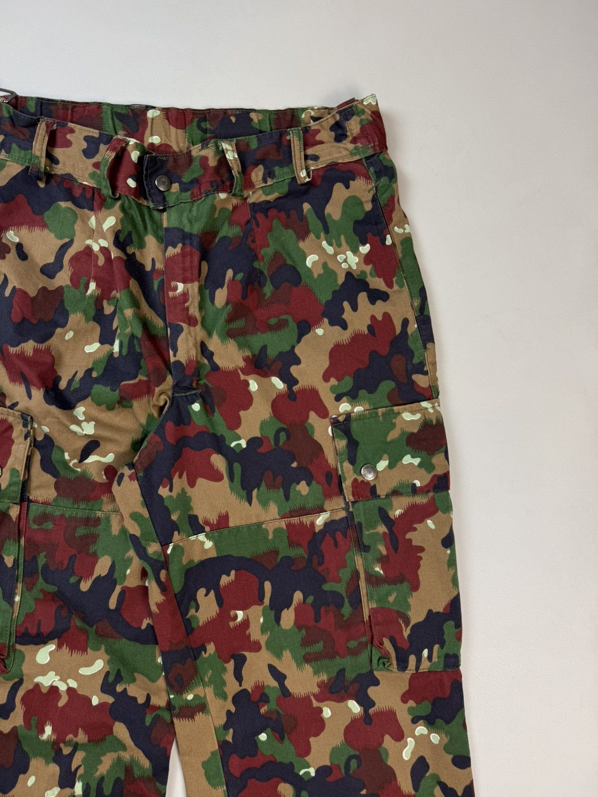 Vintage Military Swiss Army Alpenflage Camo M83 Cargo Pants Trousers Size US 30 / EU 46 - 7 Thumbnail