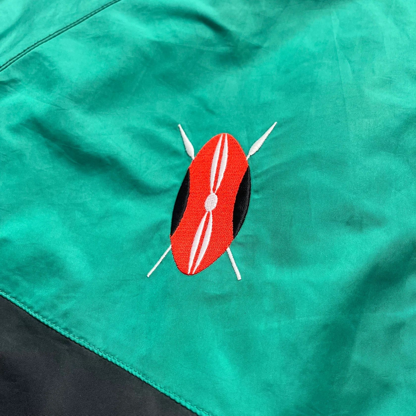 Nike Nike Kenya Olympics 2008 Split Windbreaker Size US XL / EU 56 / 4 - 3 Thumbnail