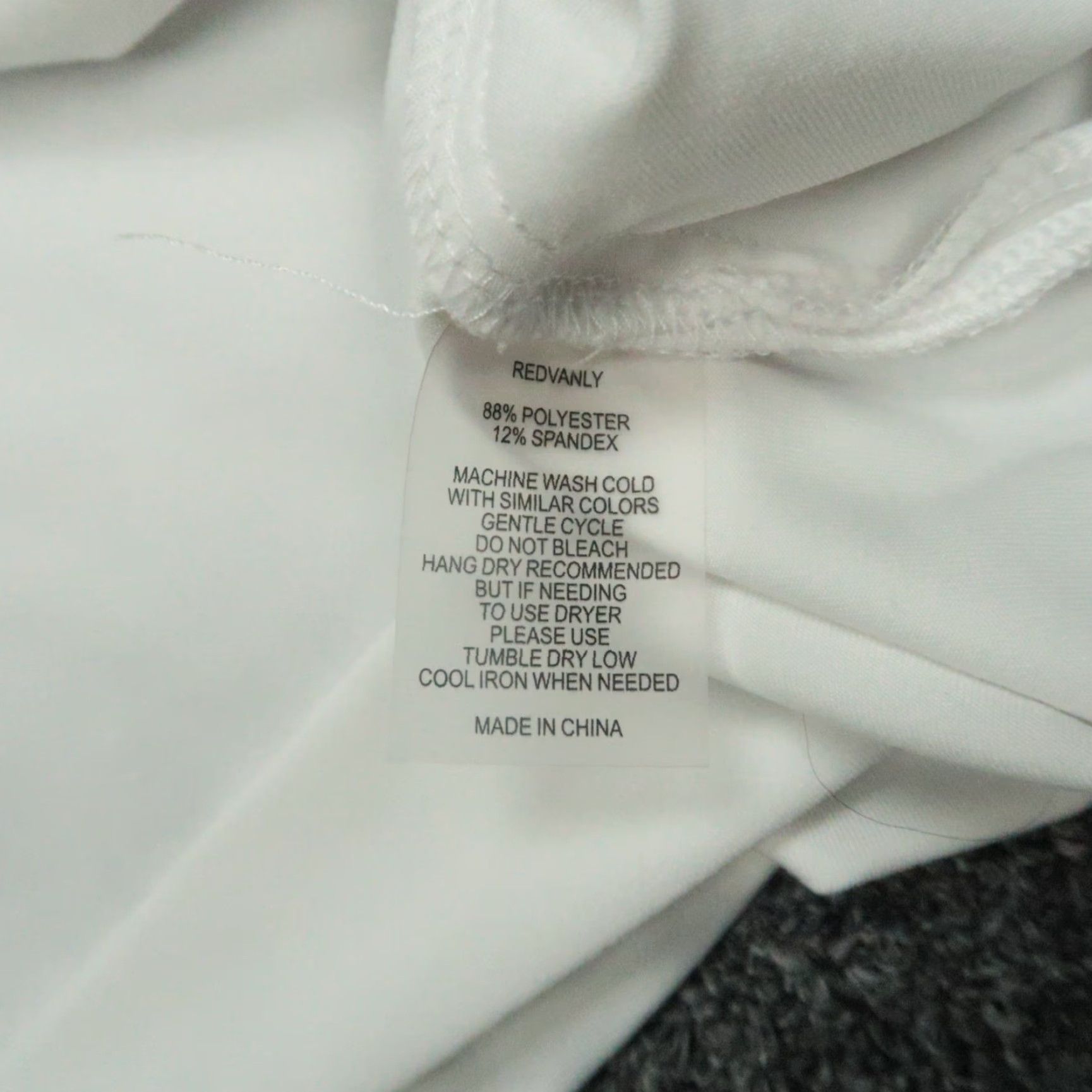 Vintage Redvanly Shirt Mens Medium White Performance Polo Short Sleeve Golf Tennis Size US M / EU 48-50 / 2 - 5 Thumbnail