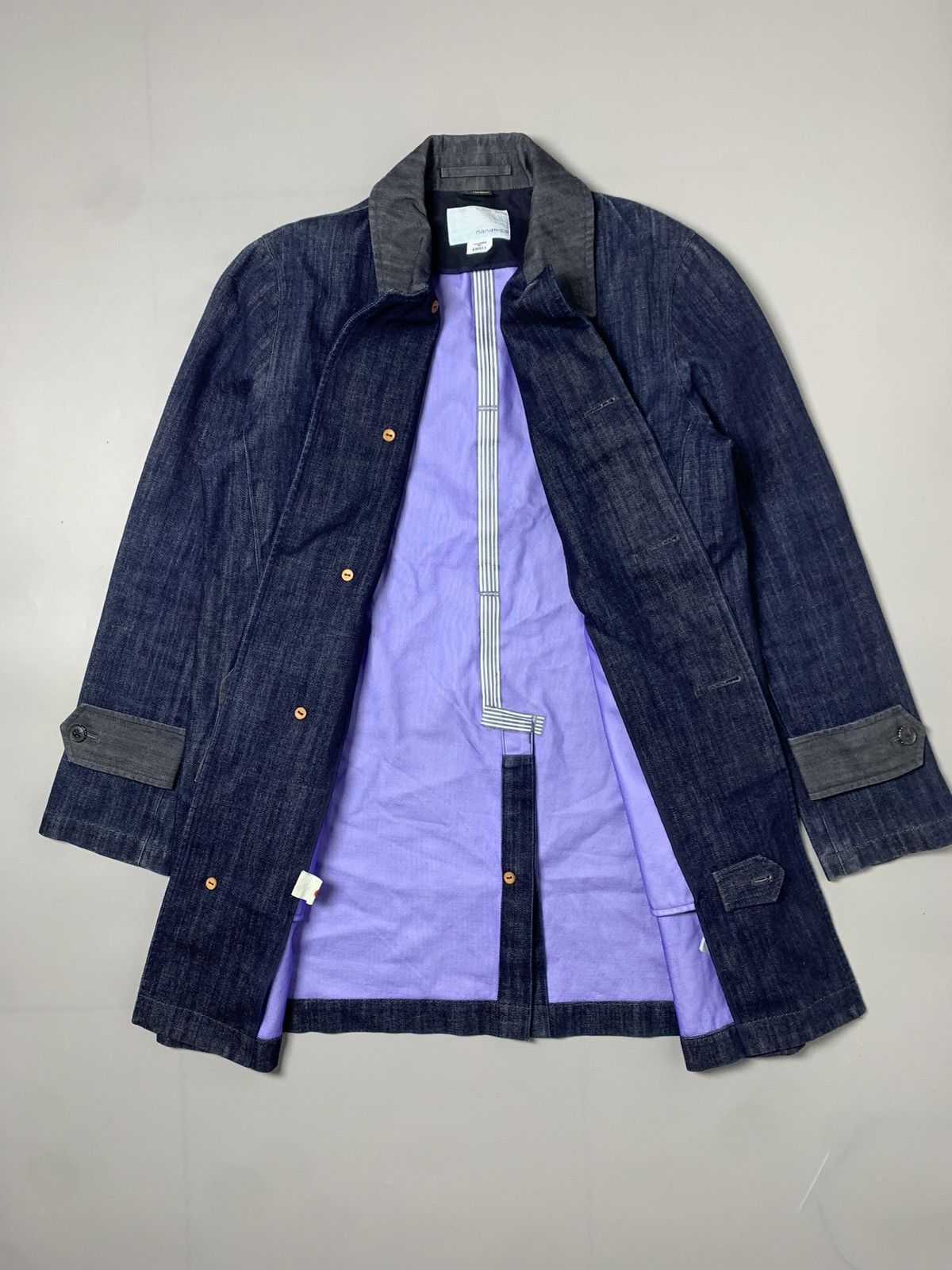Nanamica NANAMICA GORE-TEX DENIM PARKA Size US S / EU 44-46 / 1 - 11 Thumbnail