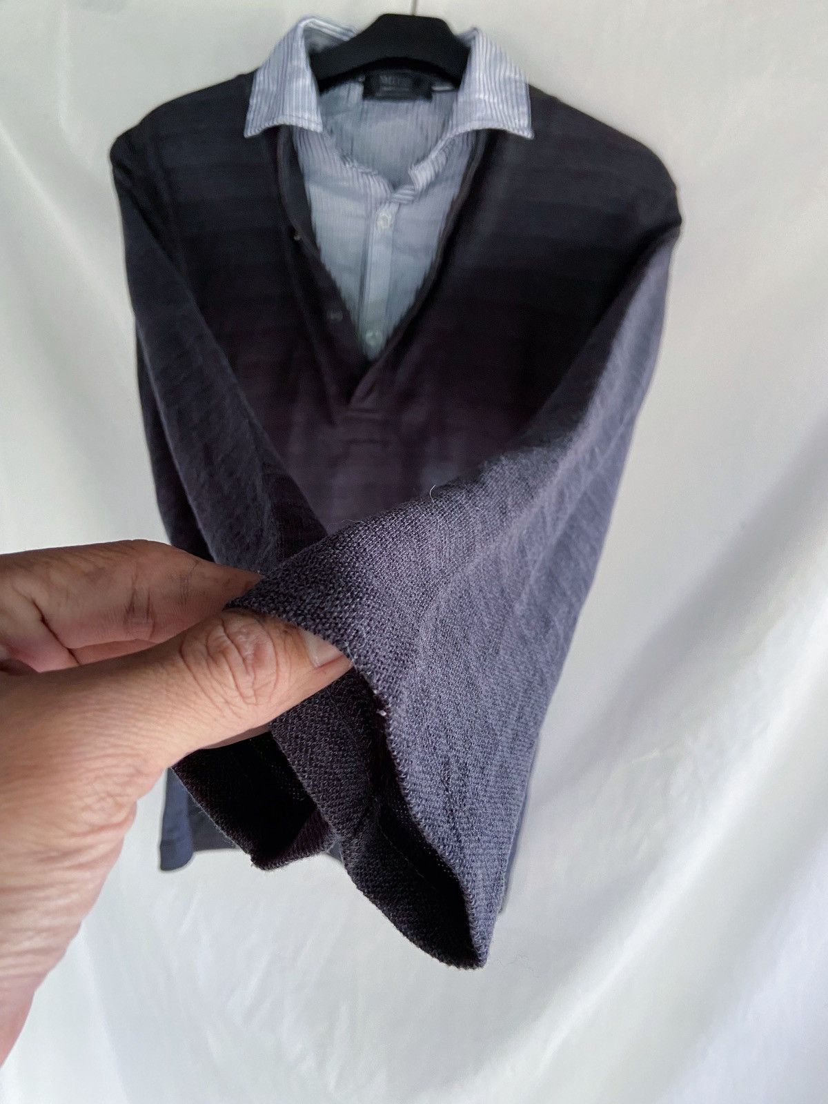 Japanese Brand JAPANESE DOUBLE LAYER CASUAL LONG SLEEVE Size US M / EU 48-50 / 2 - 2 Thumbnail