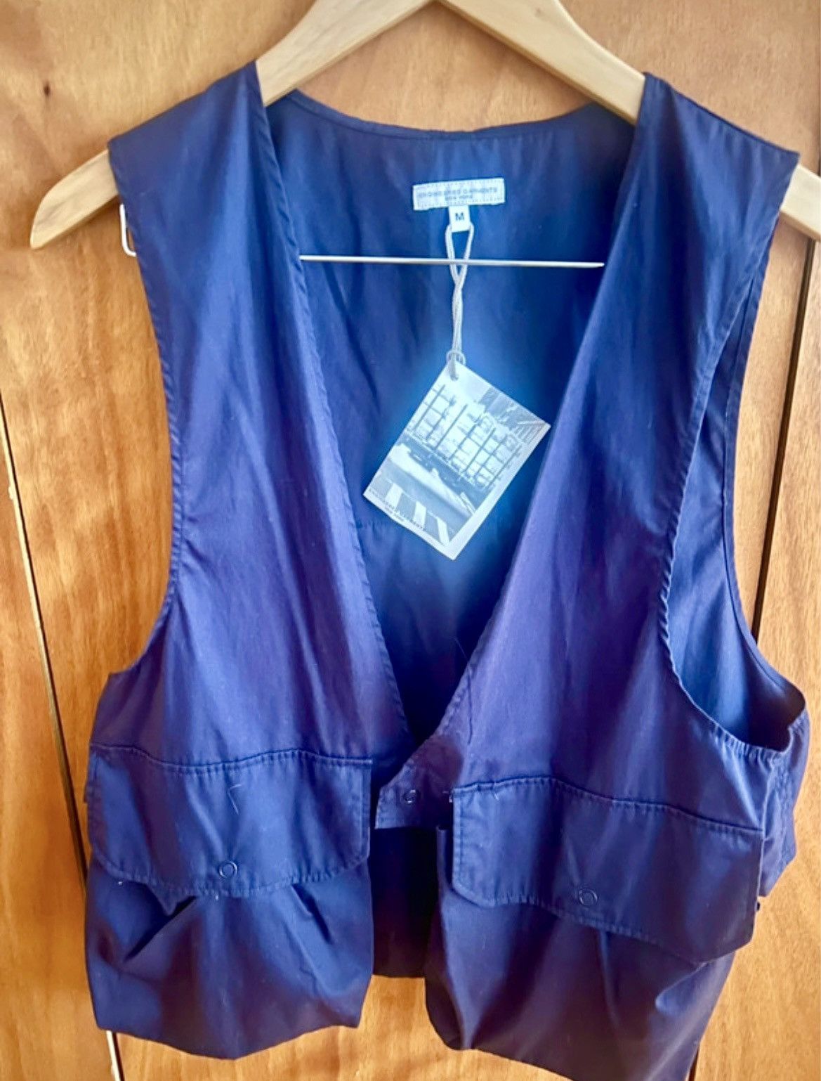 Engineered Garments Engineered Garments Navy Utility Gilet – Size M – New Size US M / EU 48-50 / 2 - 1 Thumbnail