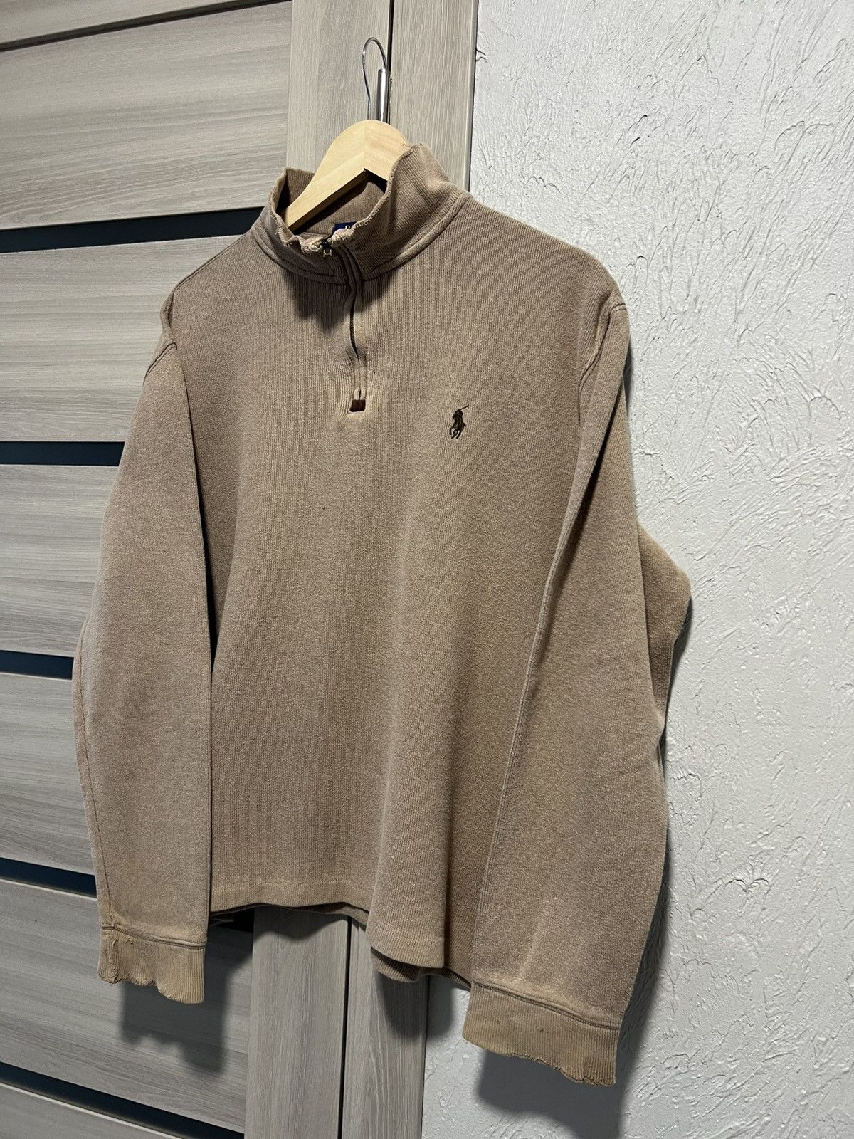 Polo Ralph Lauren Vintage Polo Ralph Lauren 1/4 Zip Sweater Pony Logo Size US M / EU 48-50 / 2 - 4 Thumbnail