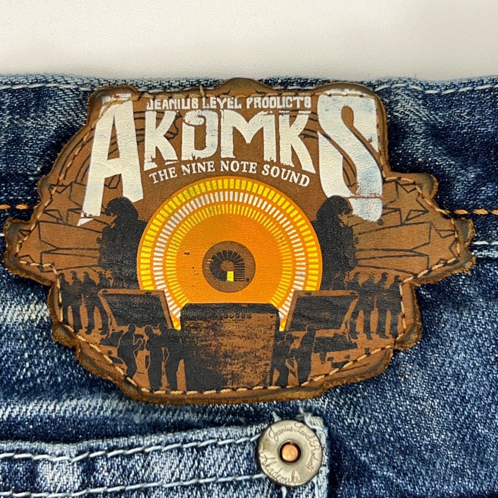 Akademiks Vintage Y2Ks Akademiks Jeans Blue Denim Hip Hop Rap 40 Size US 40 / EU 56 - 10 Thumbnail