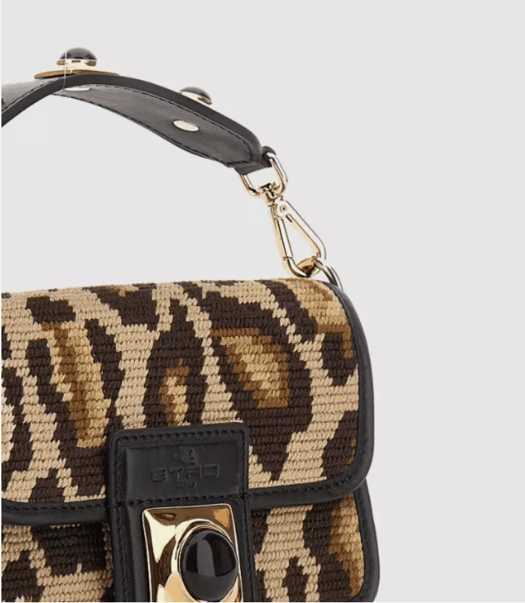 Etro ETRO HANDBAG WITH TRAC CROWN ME LEO 1N849 9712 0001 Size ONE SIZE - 2 Thumbnail