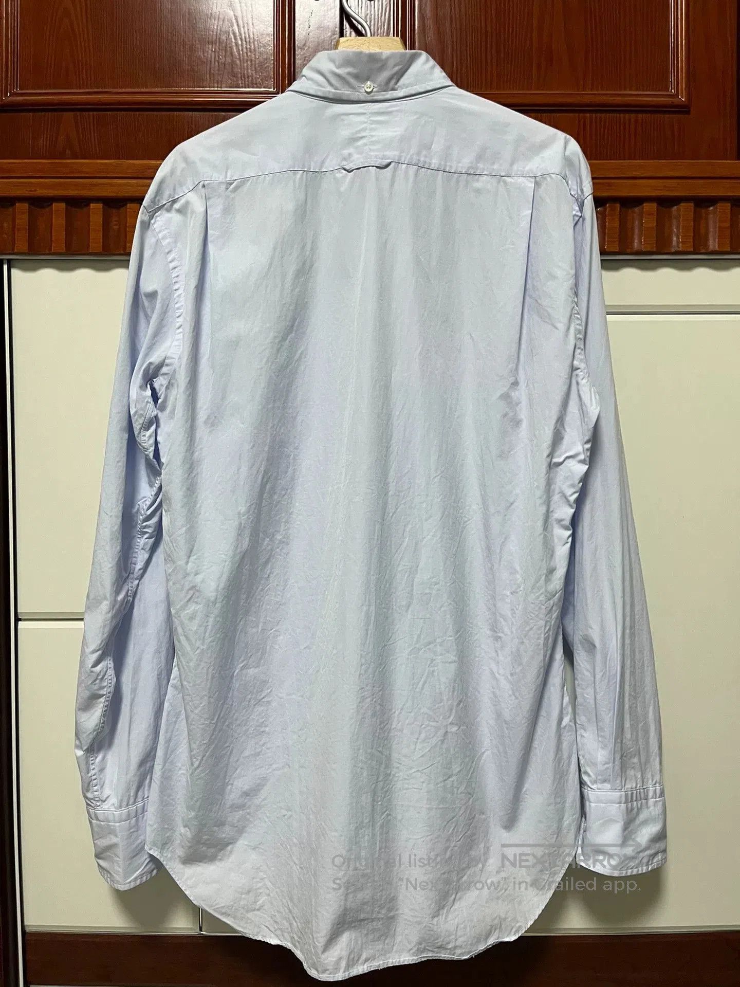 Thom Browne THOM BROWNE Classic Men's Shirt. Size US XL / EU 56 / 4 - 2 Thumbnail