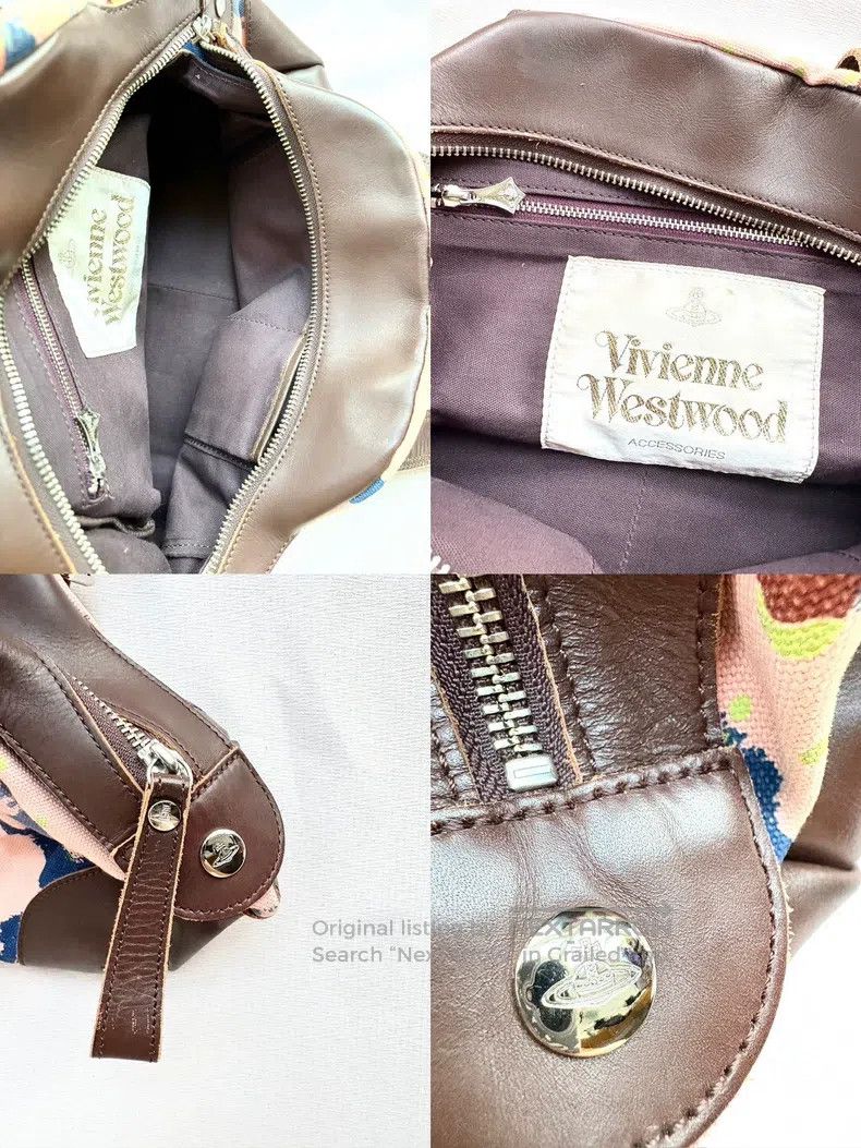 Vivienne Westwood vivienne westwood size os Vintage Pink Canvas Children's Sa Size ONE SIZE - 8 Thumbnail