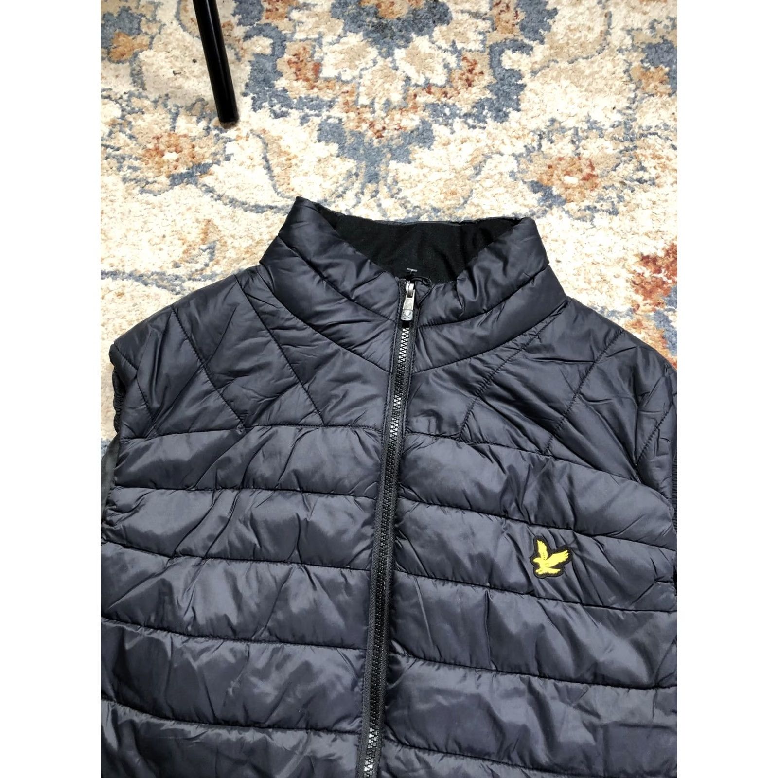 Lyle & Scott Lyle & Scott Vest Mens XL Black Quilted Puffer Gilet Lightweight Full Zip Warm Size US XL / EU 56 / 4 - 7 Thumbnail