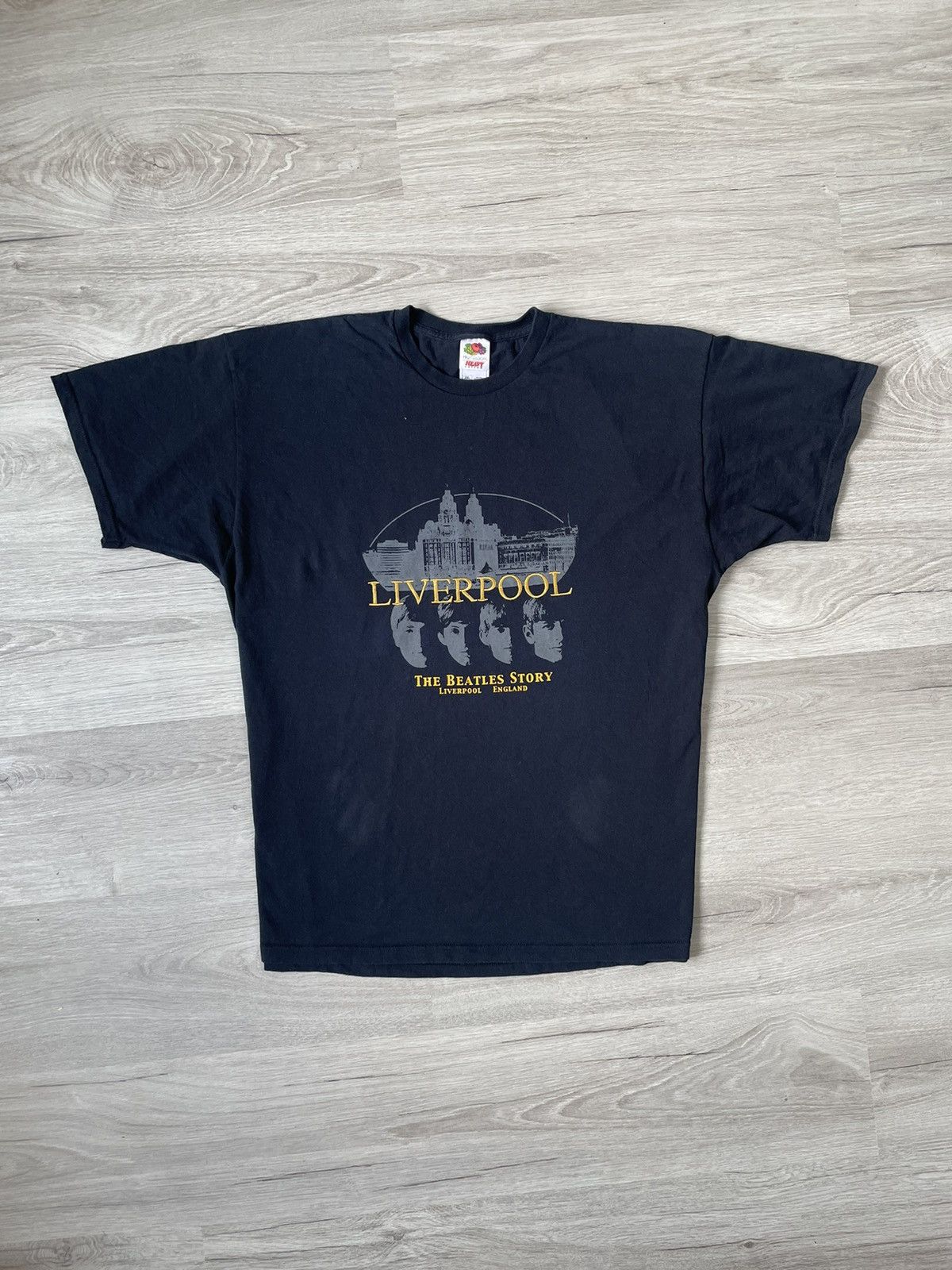 Vintage Vintage T-Shirt The Beatles Story Liverpool Football Size US XL / EU 56 / 4 - 3 Thumbnail