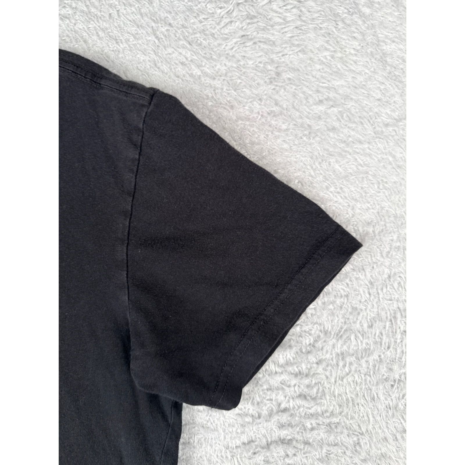 Polo Ralph Lauren Polo Ralph Lauren Sport Shirt Mens Medium Black V-Neck Short Sleeve Slim Fit Cotton Size US M / EU 48-50 / 2 - 2 Thumbnail