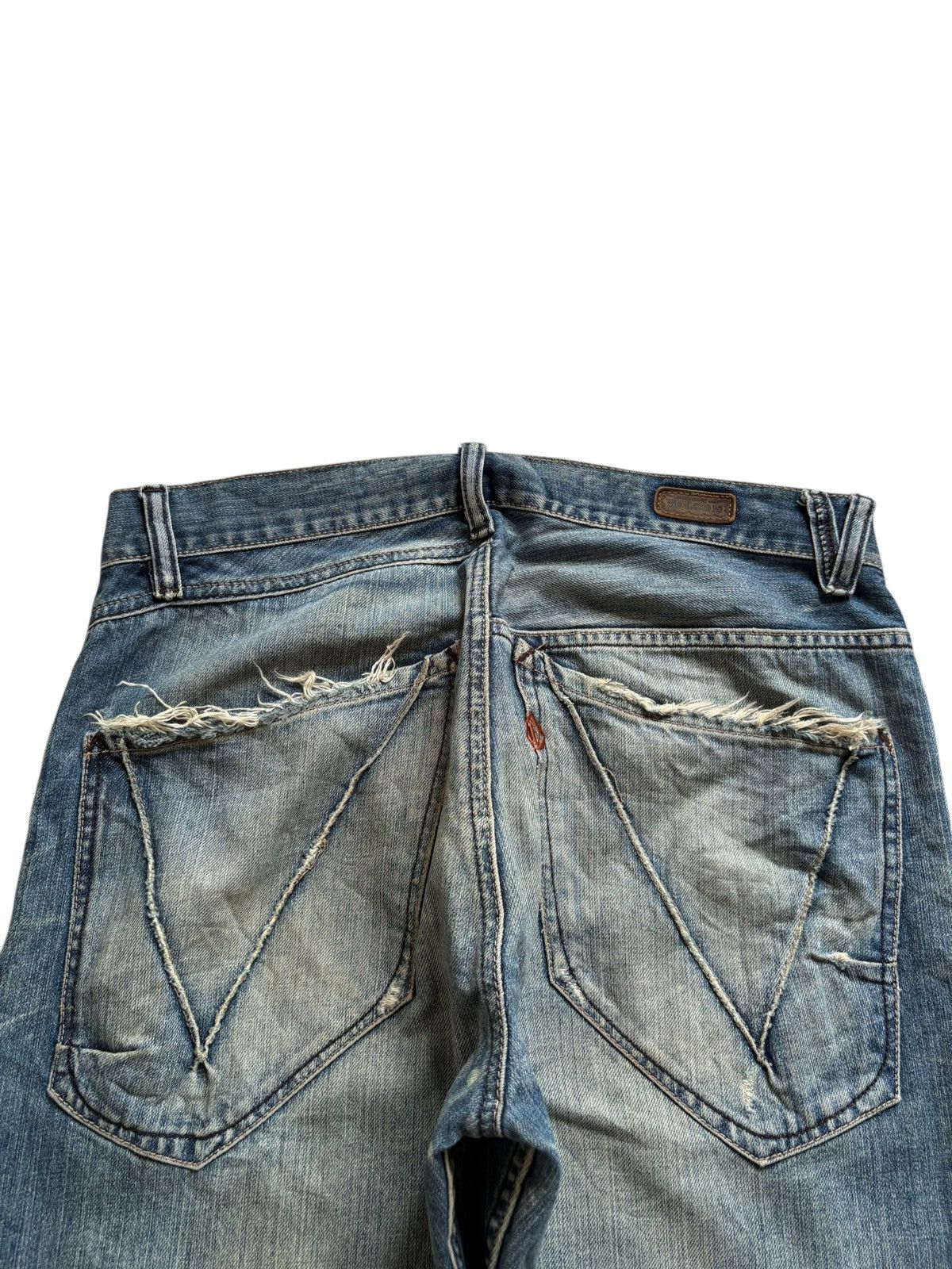 Volcom Vintage Volcom Mud Wash Distressed Ripped Loose Baggy Jeans Size US 32 / EU 48 - 8 Thumbnail