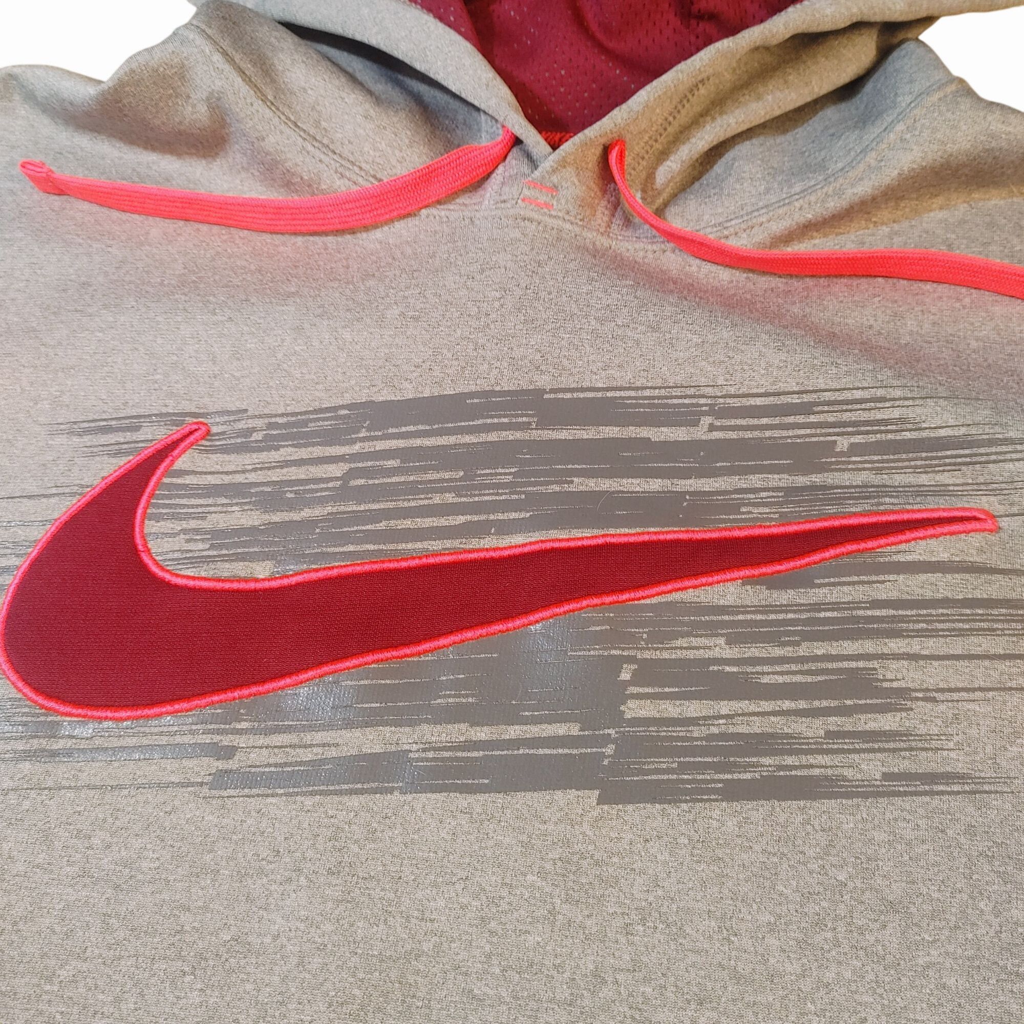 Nike Nike Therma Fit XL Gray Hoodie Sweatshirt Pullover Fleece Cr Size XL / US 12-14 / IT 48-50 - 14 Thumbnail