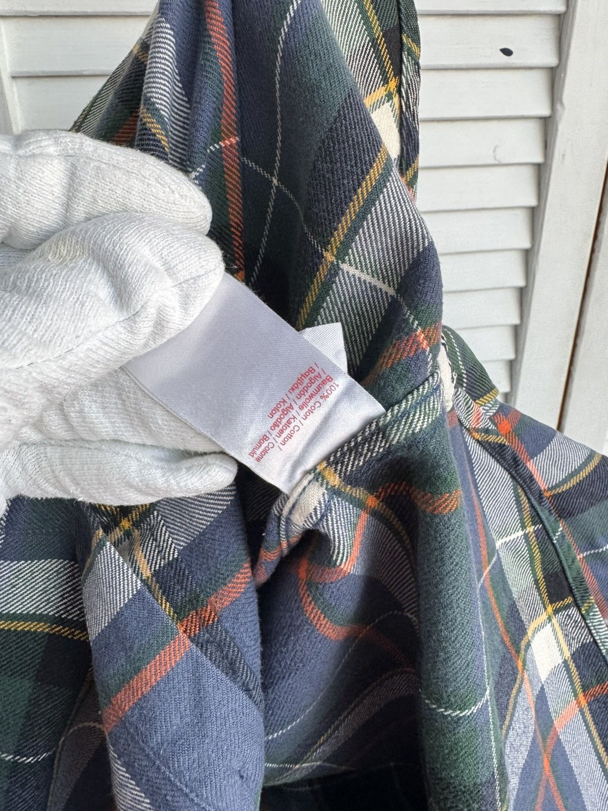 Lacoste Lacoste LIVE Tartan Plaid Button Up Shirt Double Pocket Size US M / EU 48-50 / 2 - 11 Thumbnail