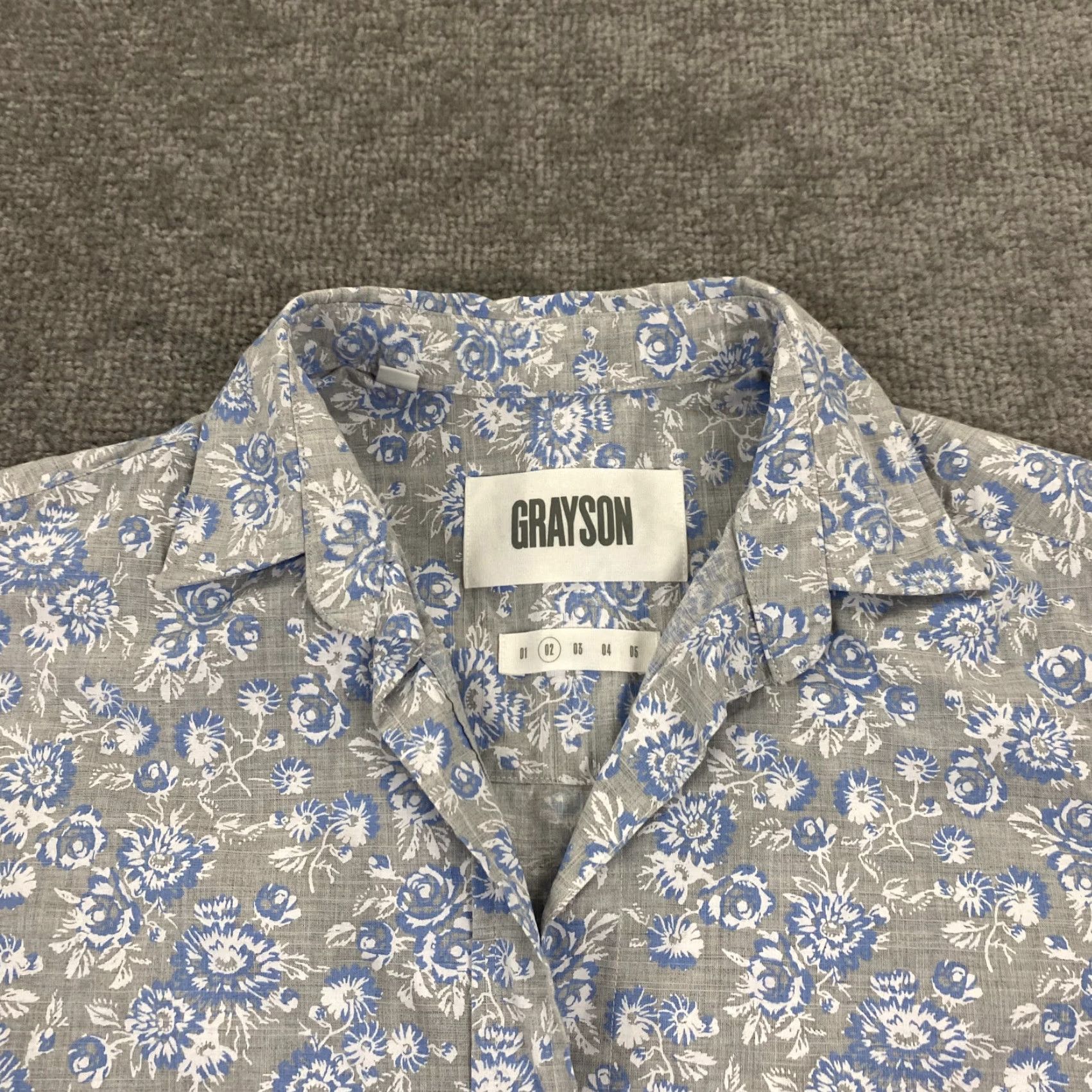 Frank & Eileen GRAYSON Shirt Womens Size 2 Small Floral The Hero Frank & Eileen Button Up Top Size XS / US 0-2 / IT 36-38 - 2 Thumbnail