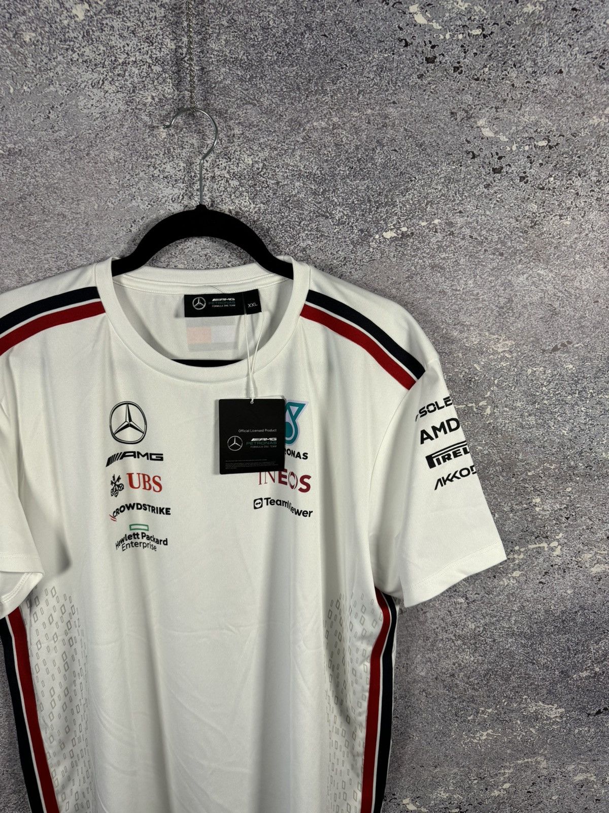 Formula 1 × Mercedes-Benz AMG Petronas Formula 1 Team Racing New T shirt Blokcore Size US XXL / EU 58 / 5 - 2 Thumbnail