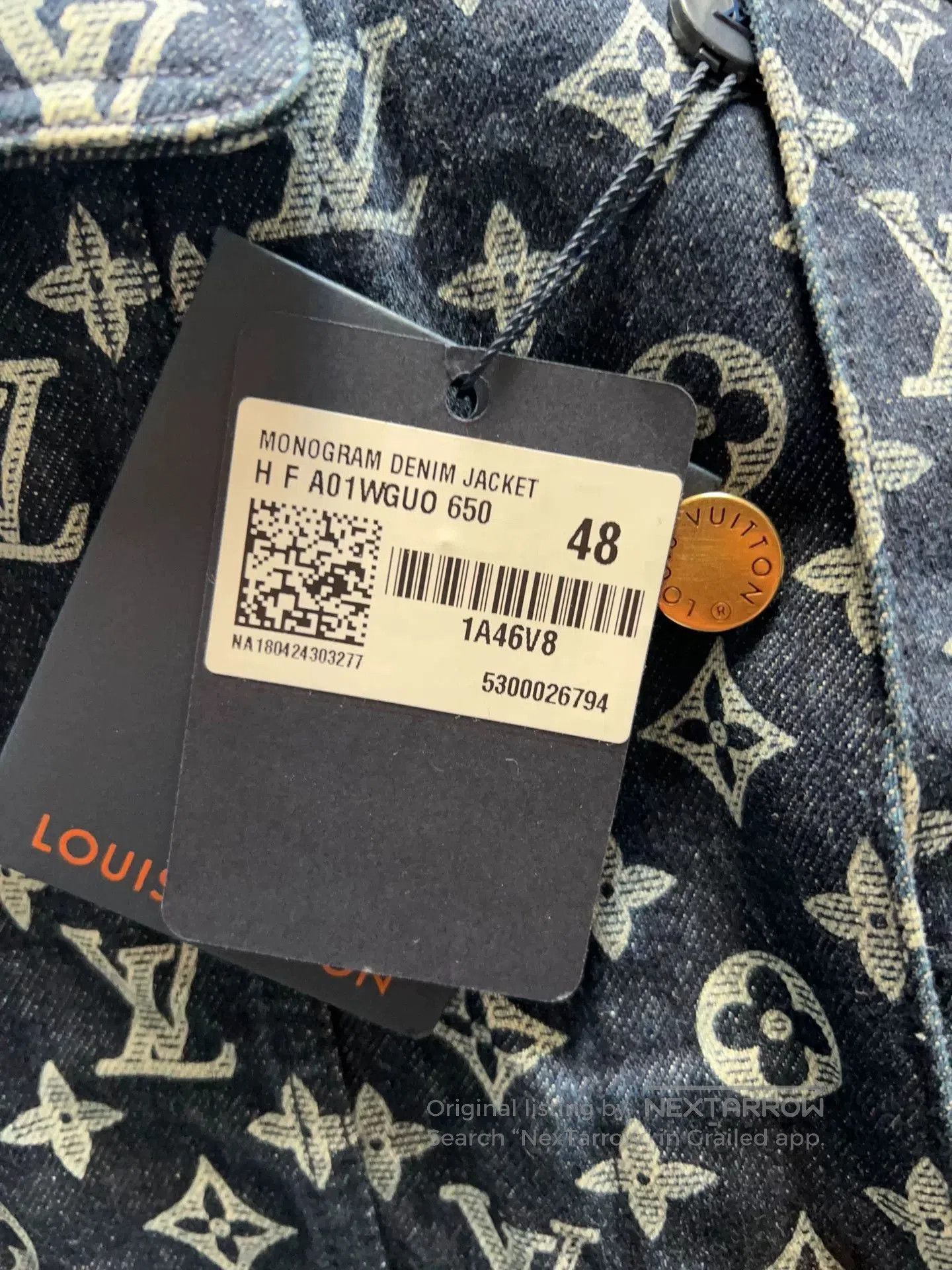 Louis Vuitton LOUIS VUITTON Monogram Denim Jacket. Size US M / EU 48-50 / 2 - 5 Thumbnail