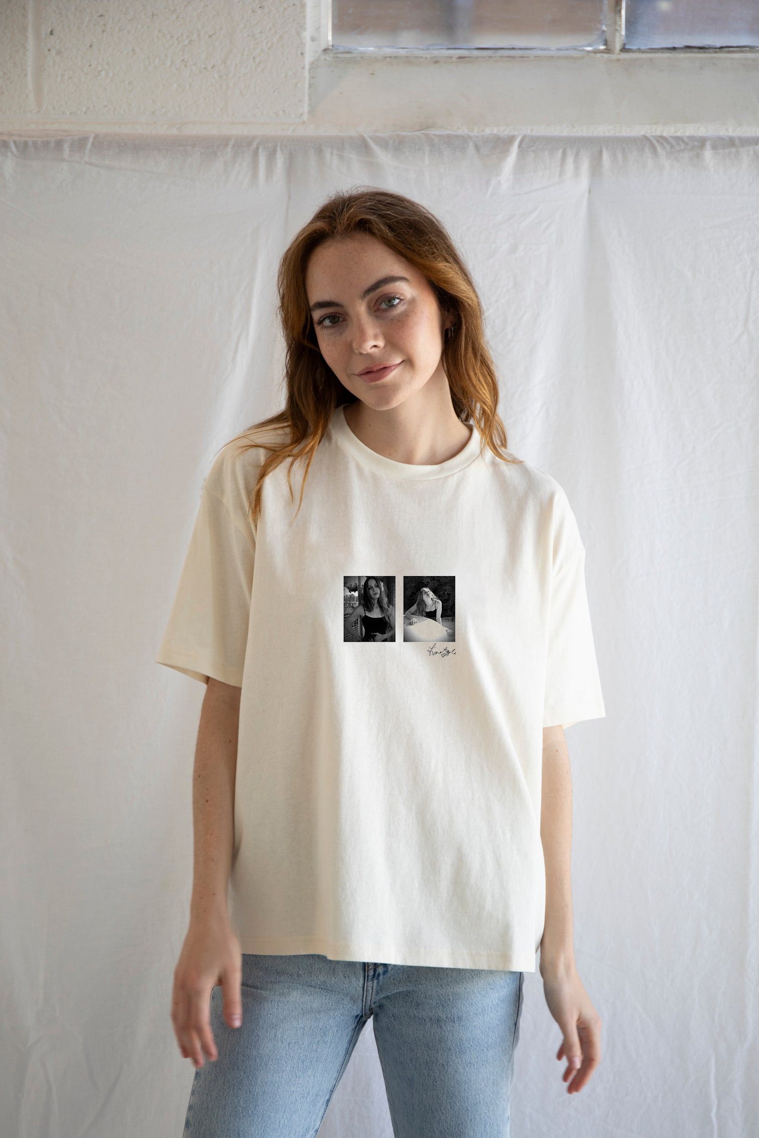 Designer × Vintage Fiona Apple Polaroid Tee – 90s Style Size M / US 6-8 / IT 42-44 - 1 Thumbnail